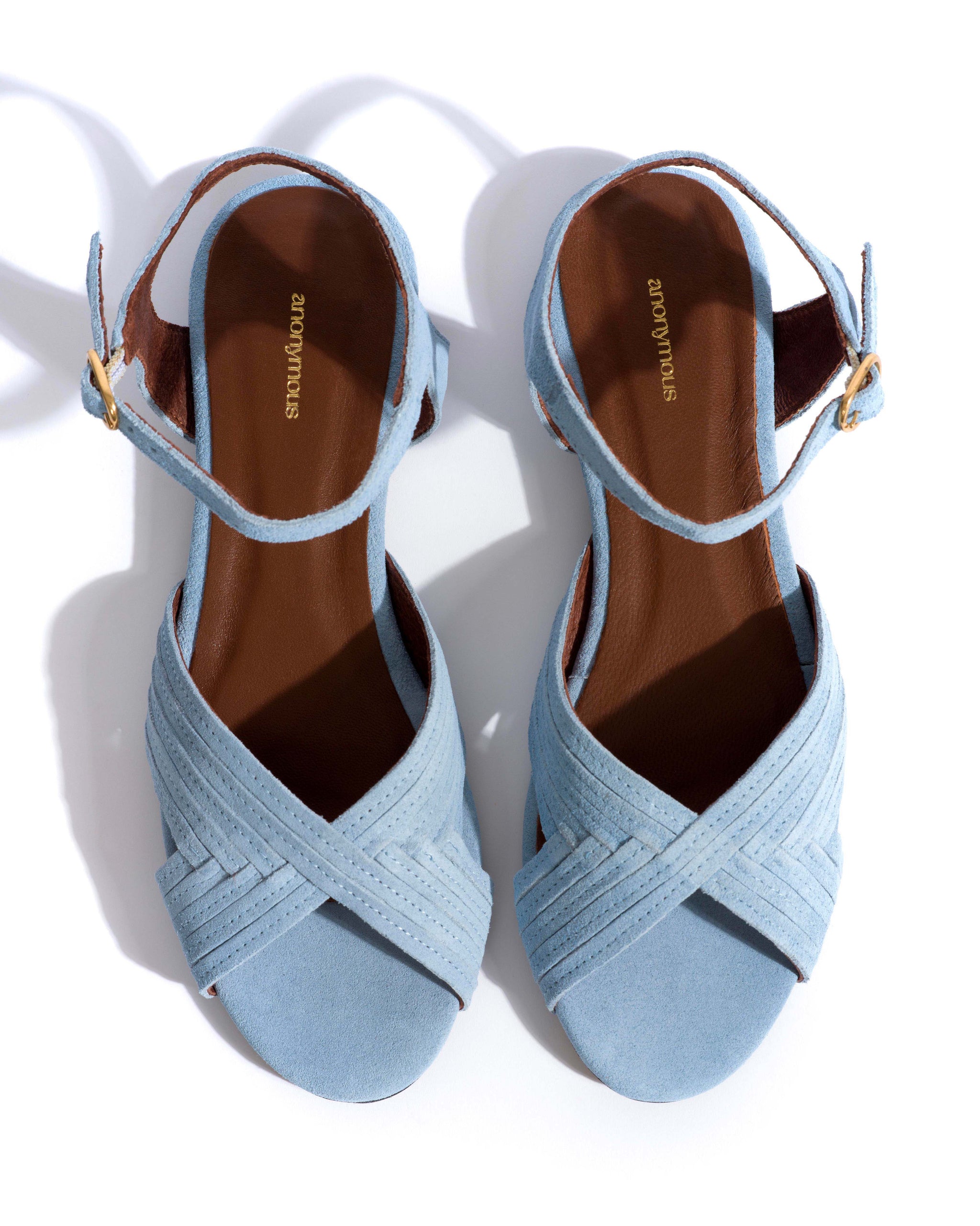 Niabi 10 Calf suede Porcelain blue - Anonymous Copenhagen Shoes