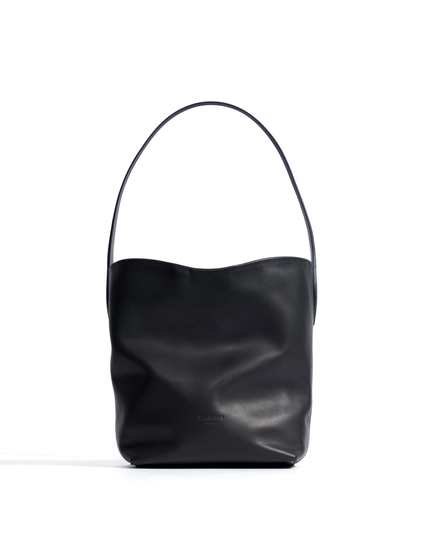 Versa slouchy petite bag Soft calf Black