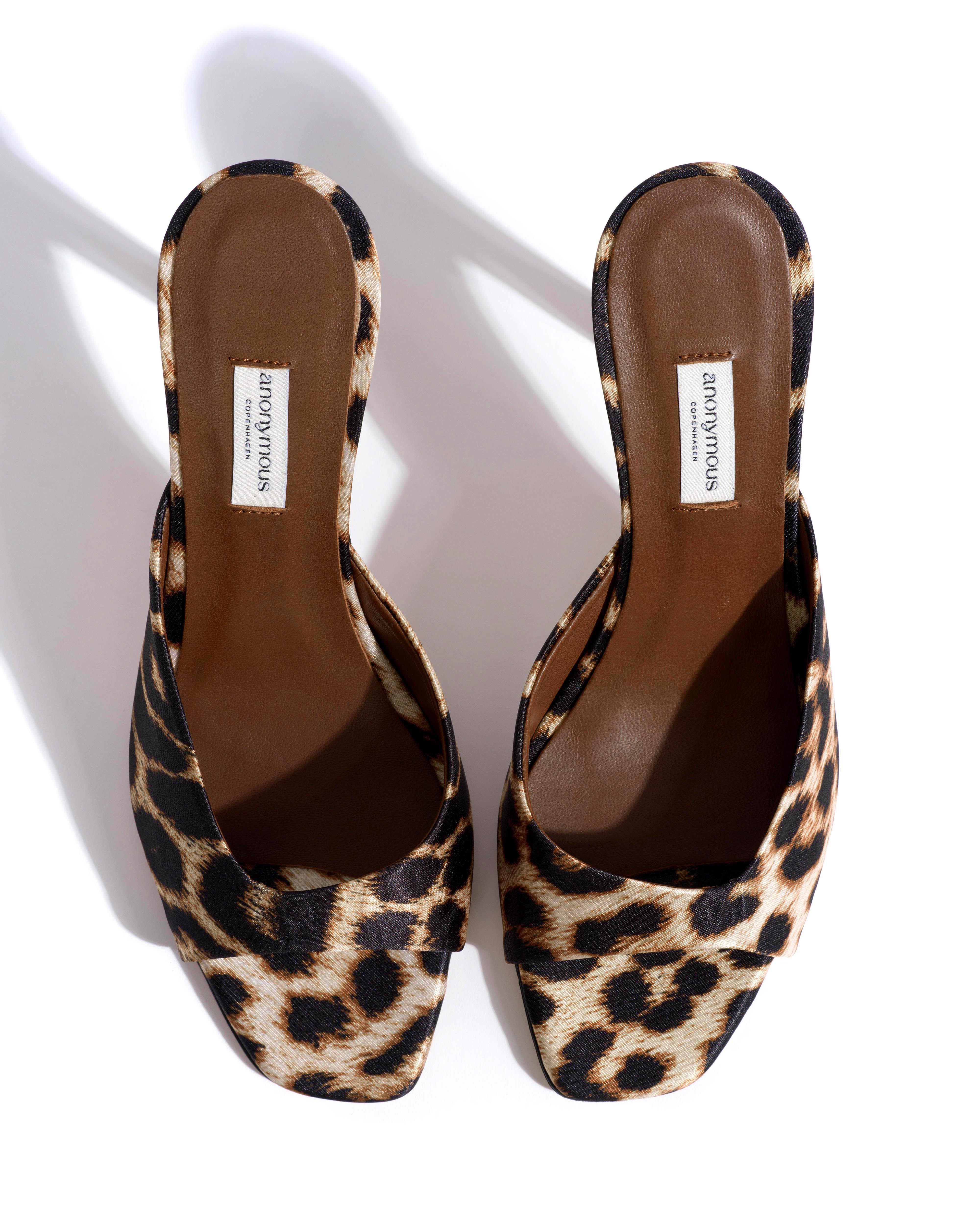 Mazy 100 Satin print Leopard