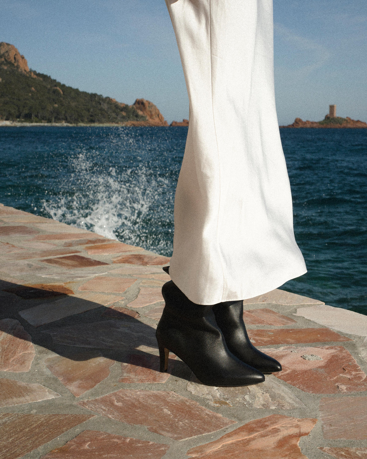 Vully 75 stiletto Soft calf Black