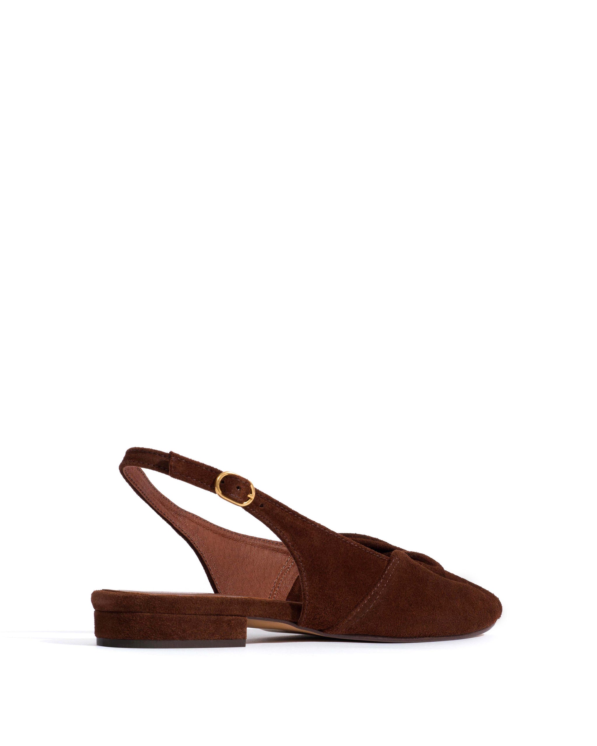 Magda 20 Calf suede Chocolate - Anonymous Copenhagen Flat sandals