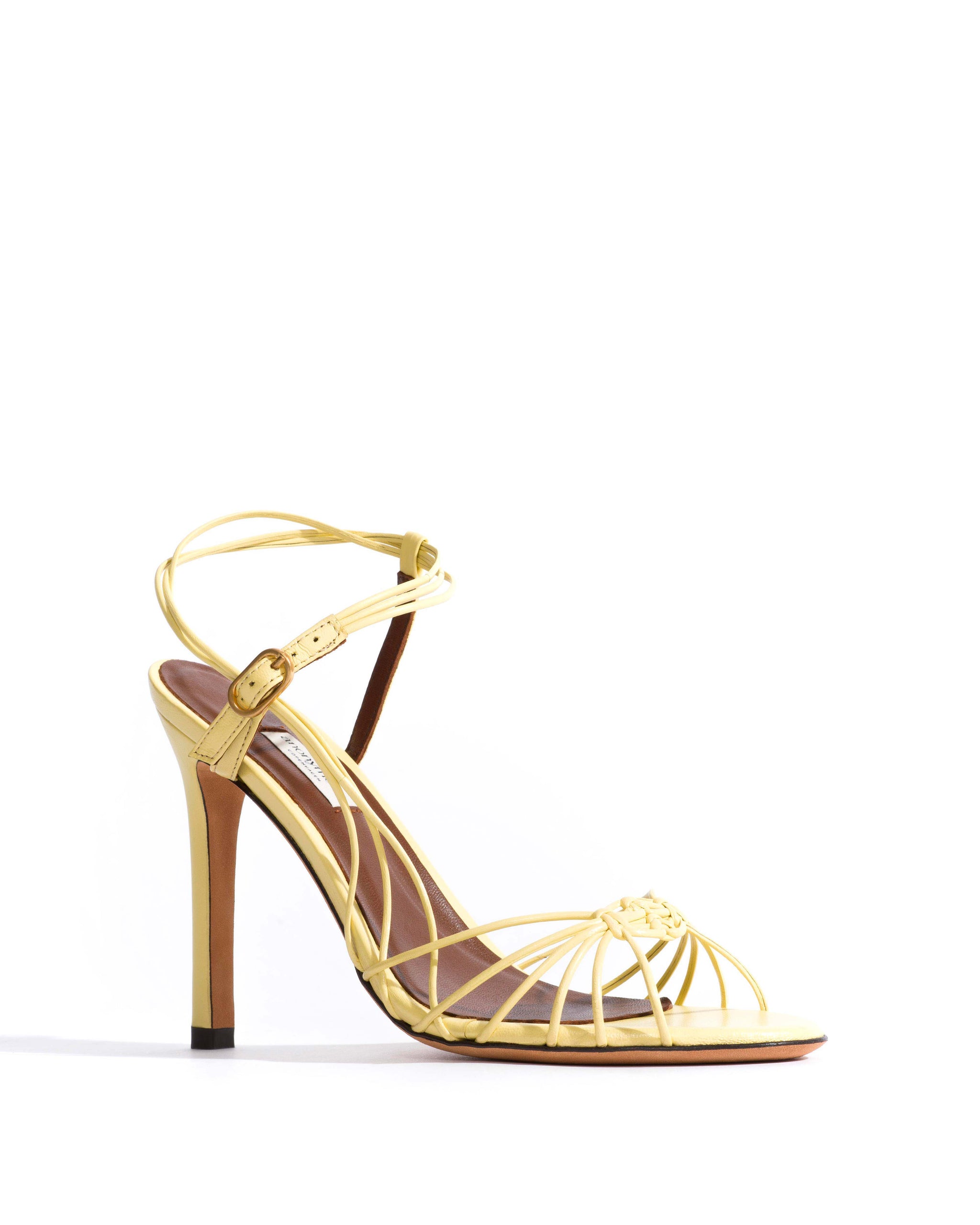 Savannah 100 hand-braided Shiny lamb Pineapple ice - Anonymous Copenhagen Heels