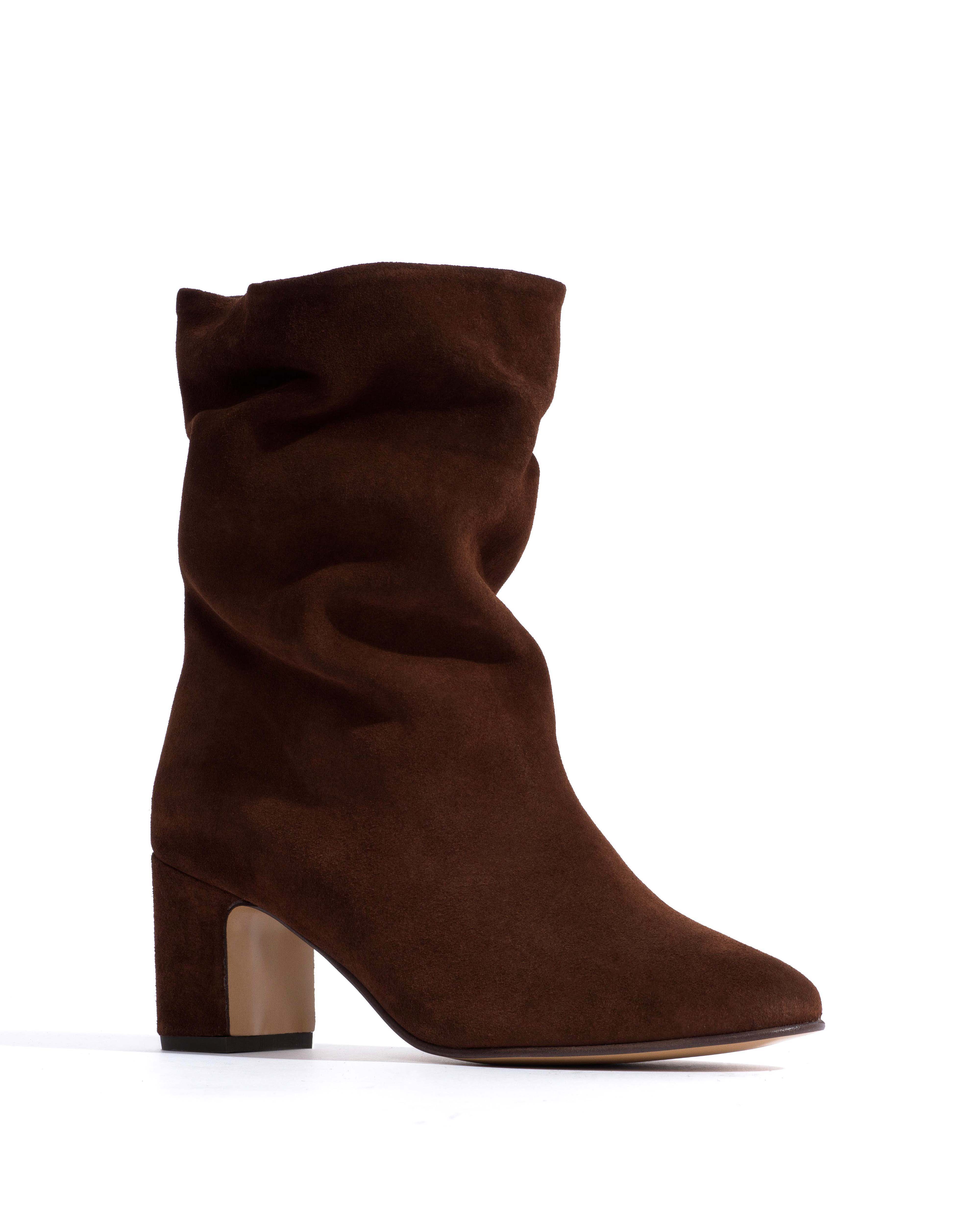 Lully 55 Calf suede Chocolate