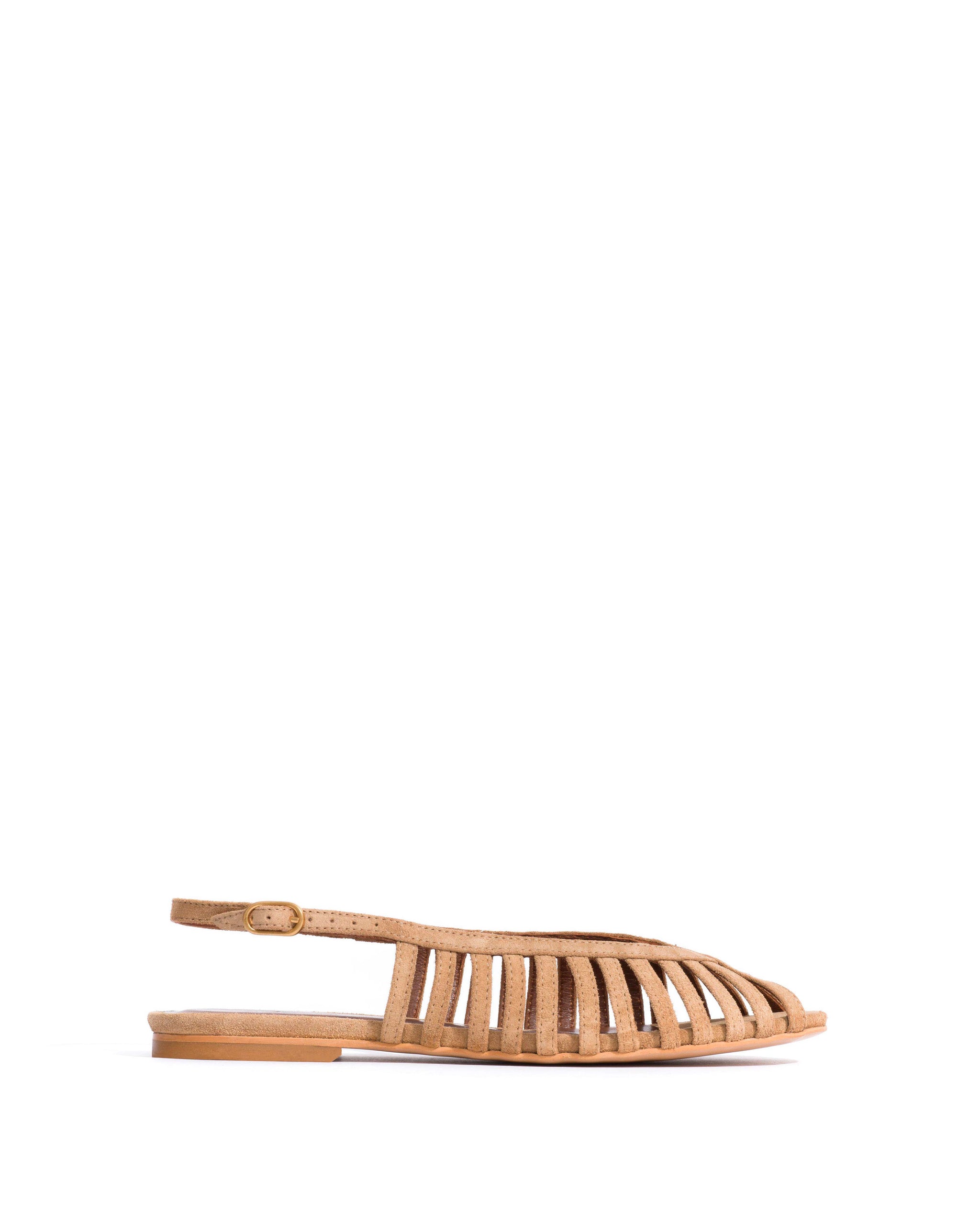 Carminho 10 Calf suede Scirocco - Anonymous Copenhagen Flat sandals