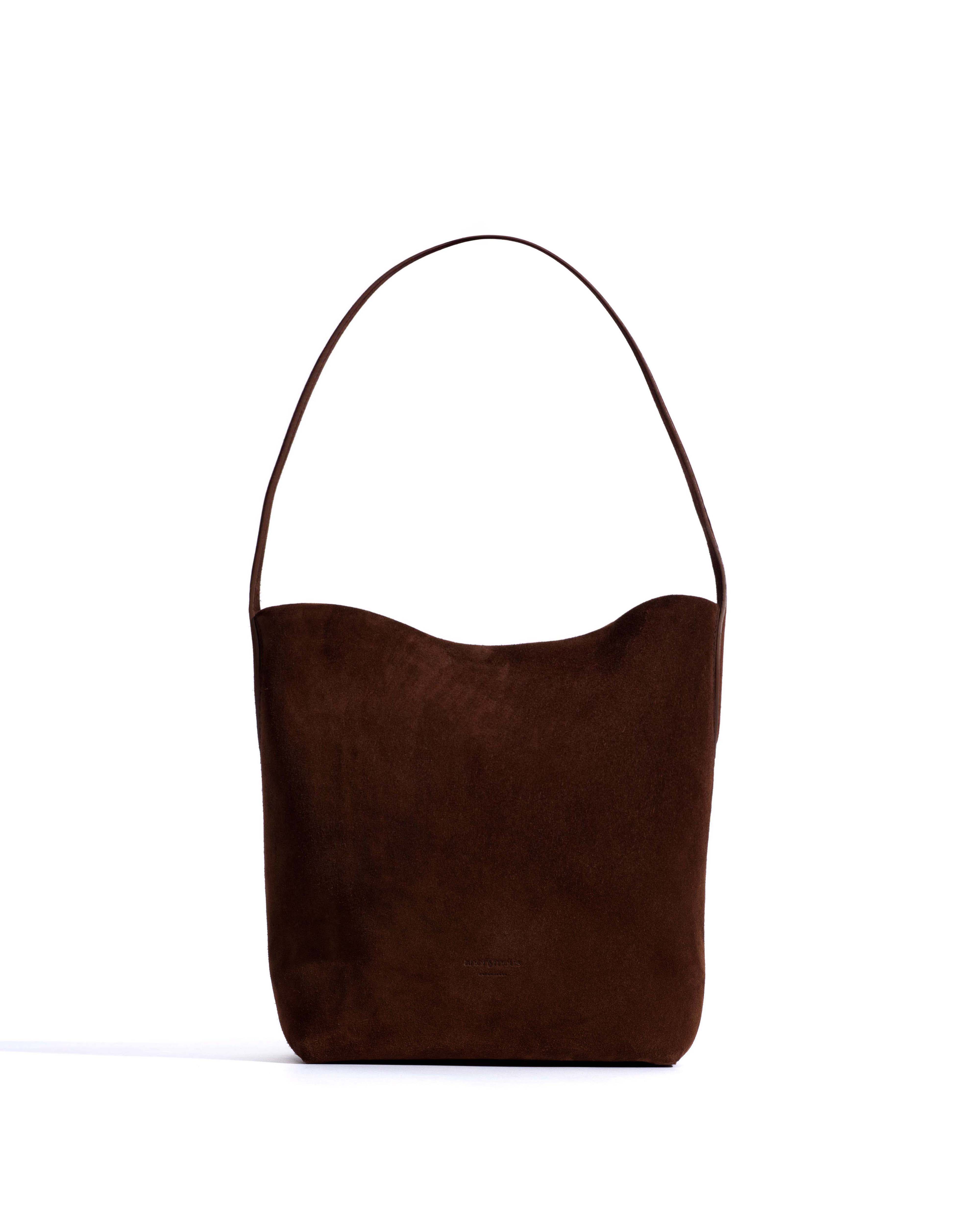 Versa petite bag Calf suede Chocolate
