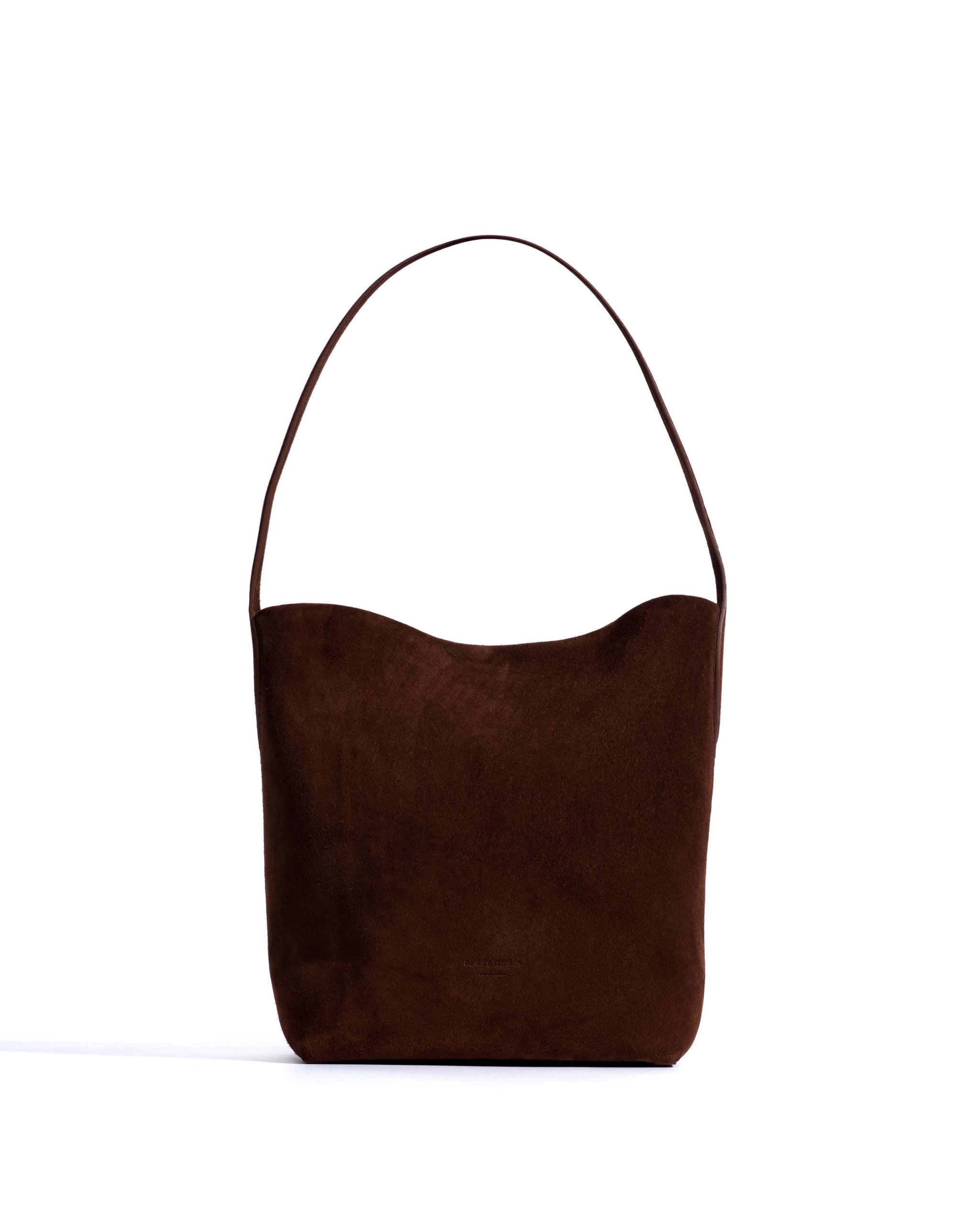 Versa petite bag Calf suede Chocolate - Anonymous Copenhagen Bags