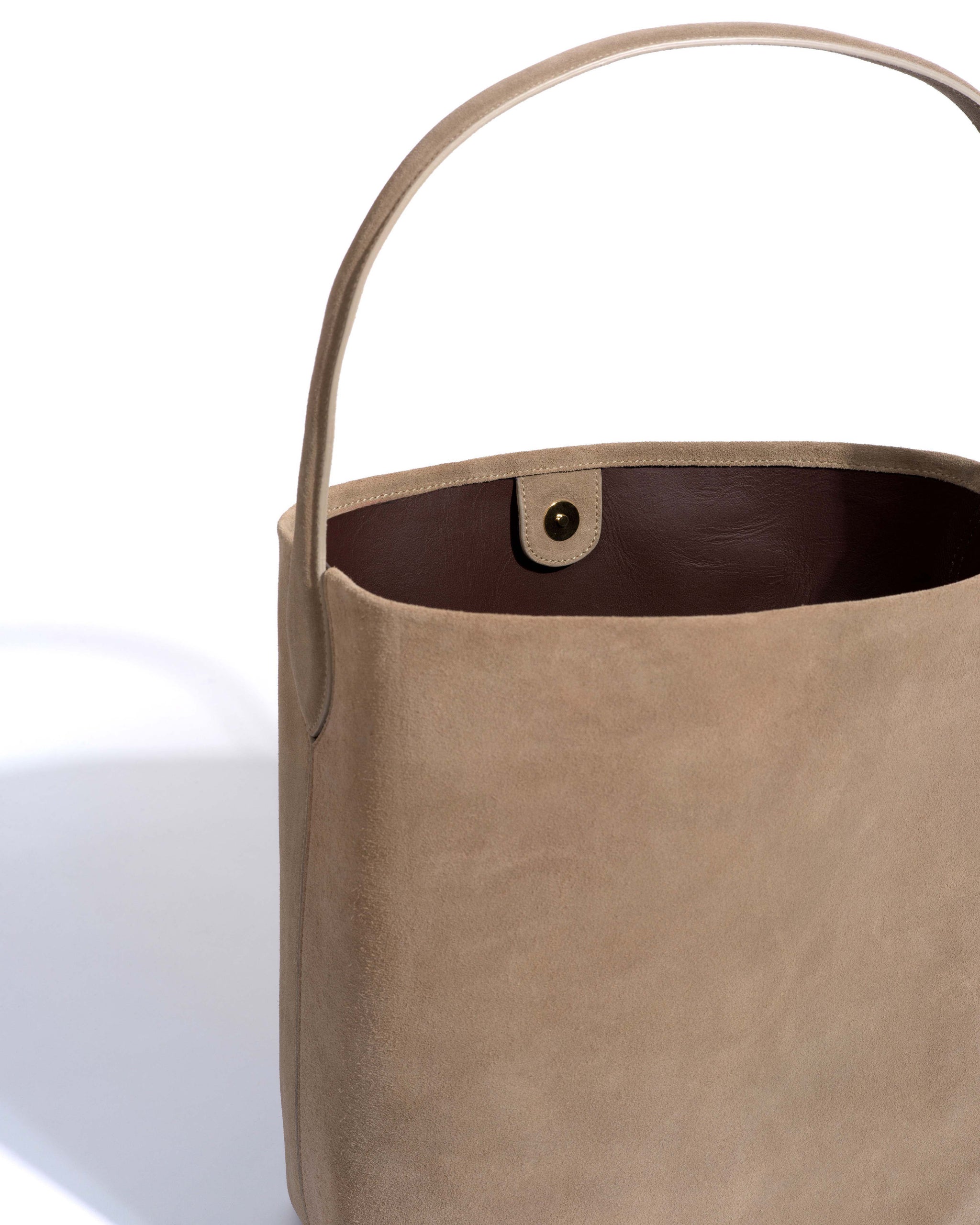 Versa everyday bag Calf suede Mushroom - Anonymous Copenhagen Bags