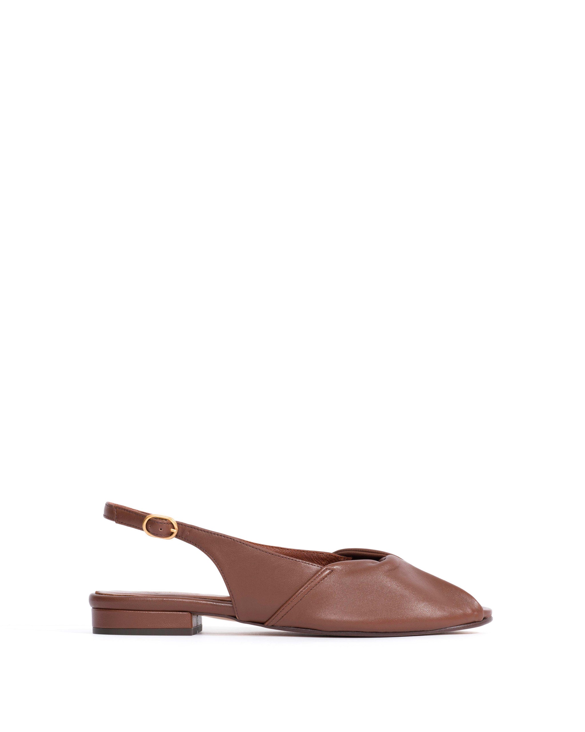 Magda 20 Silky lamb Chocolate - Anonymous Copenhagen Flat sandals