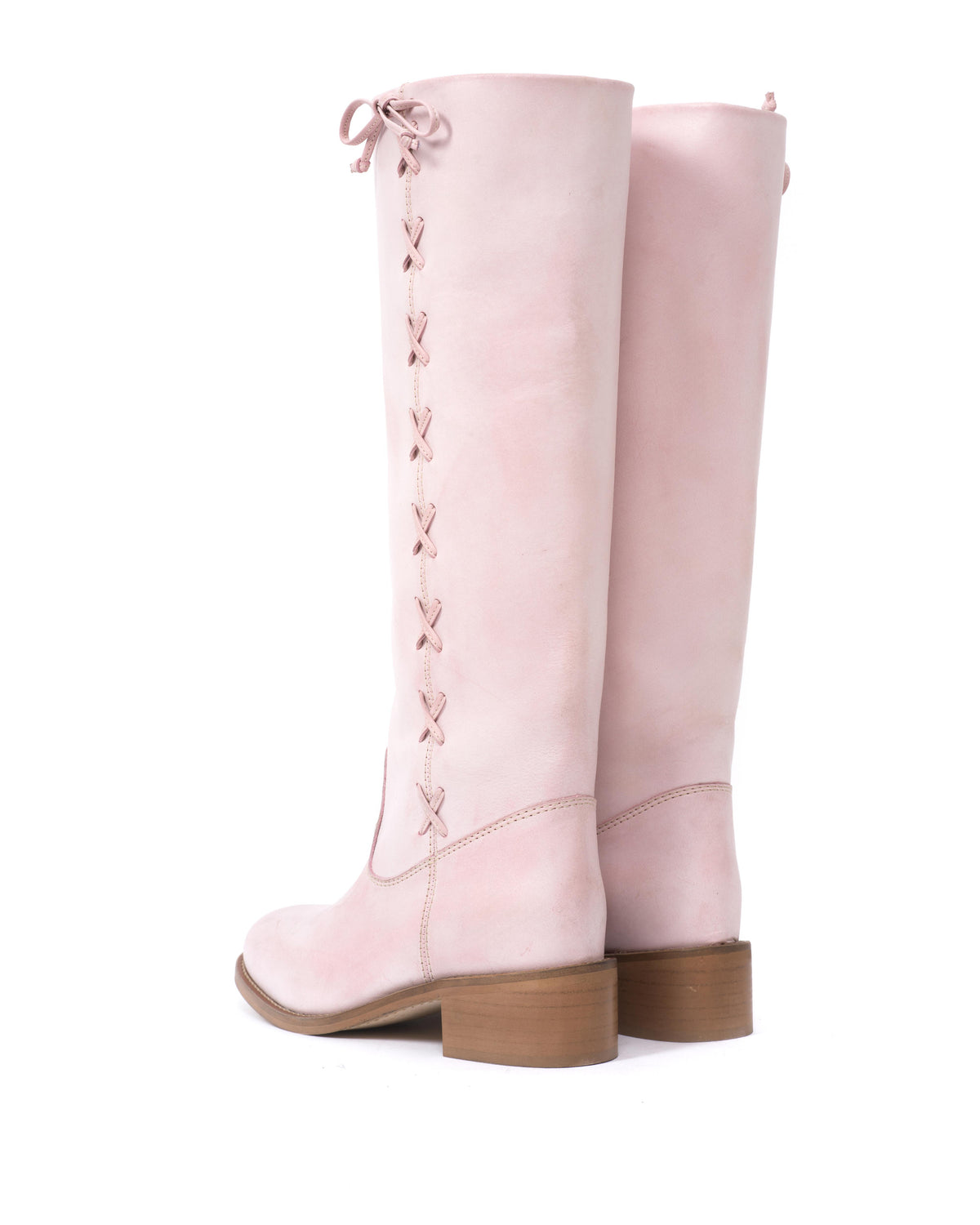 Dico Ann Side laces Escovado Pink