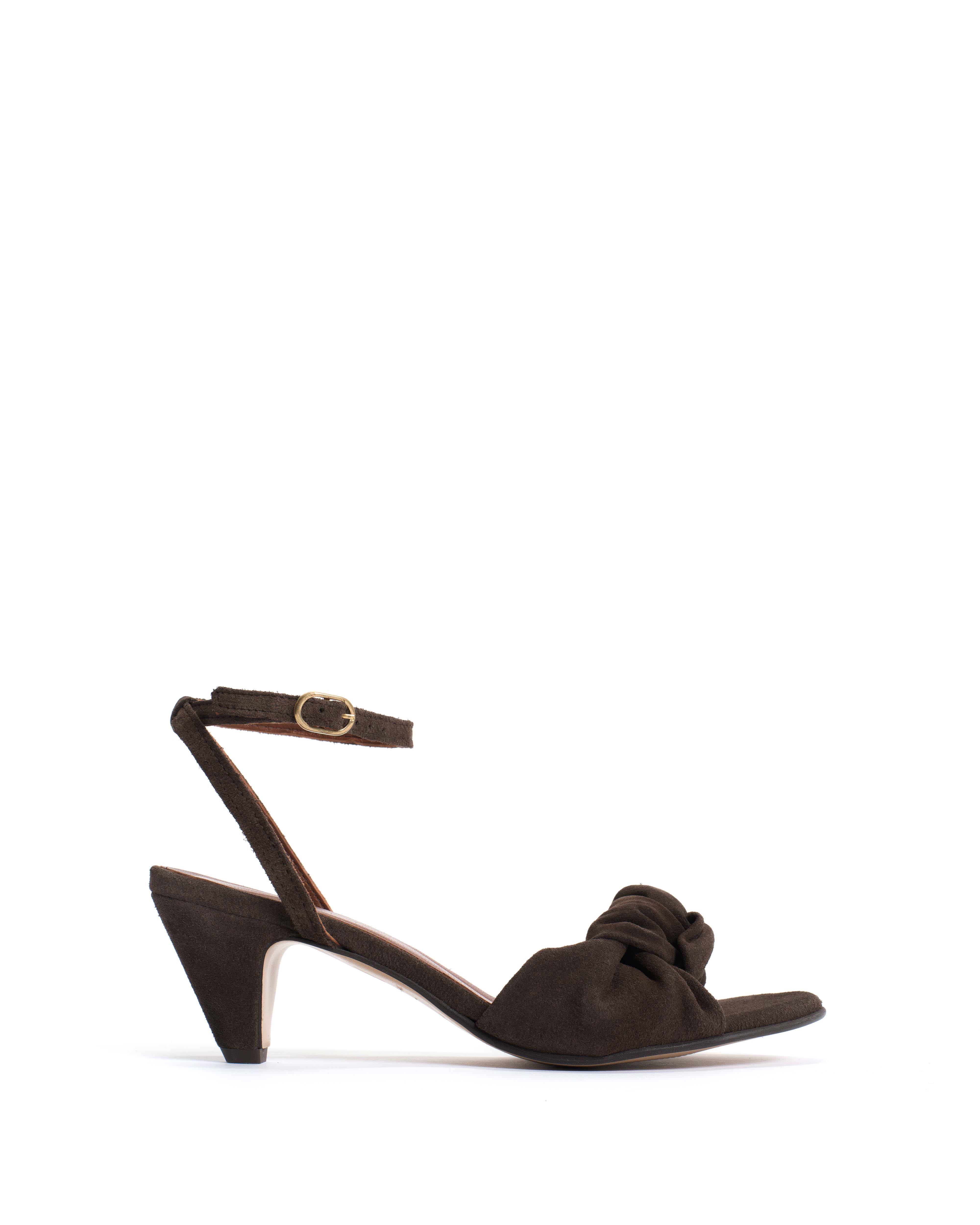 Aliza 50 stiletto Calf suede Coffee