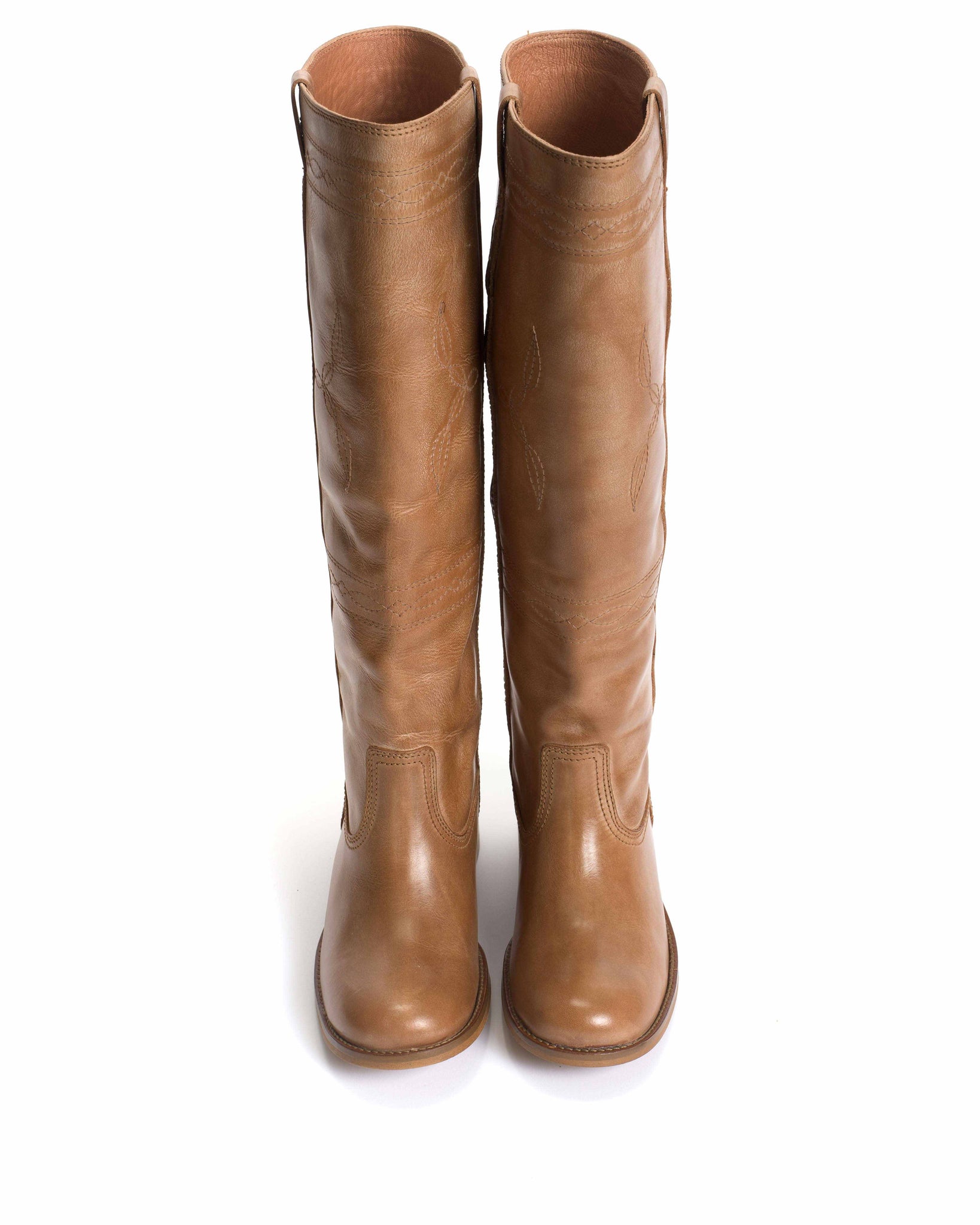 Dico Ann Western stitch Escovado Dark tan - Anonymous Copenhagen