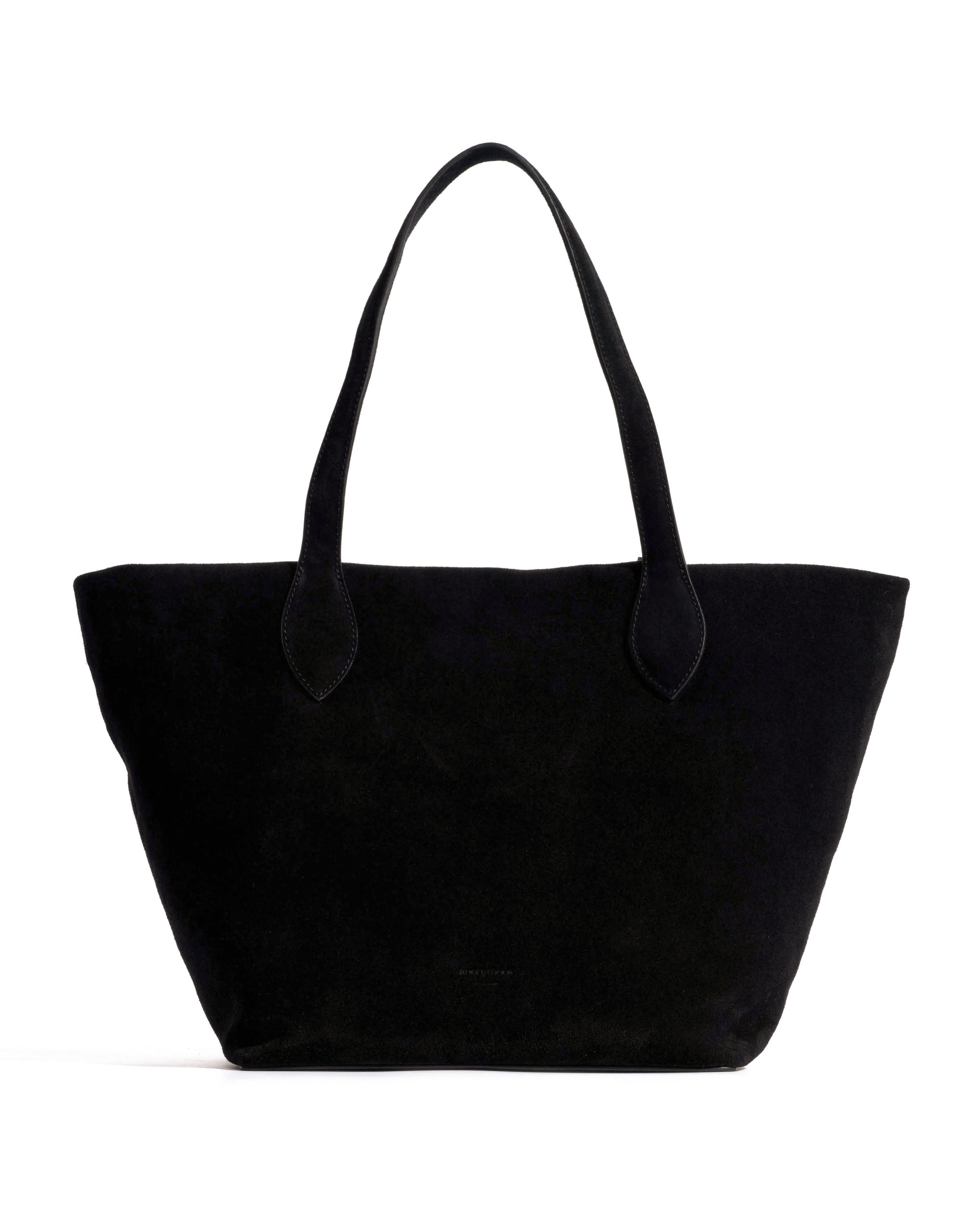 Arya carryall bag Calf suede Black