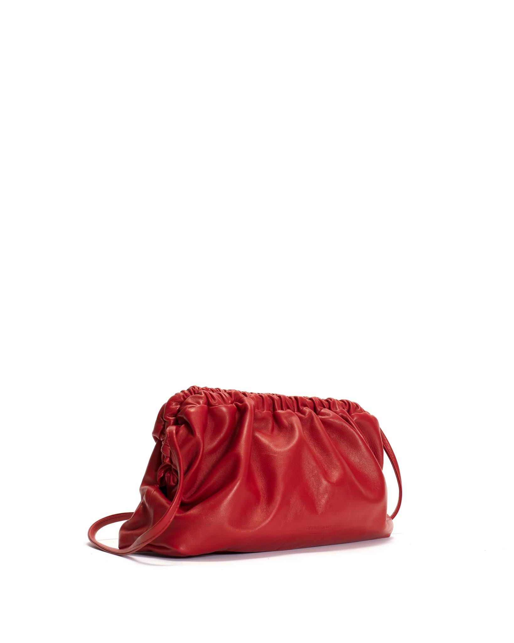 Hally grand cloud bag Silky lamb Ruby red - Anonymous Copenhagen