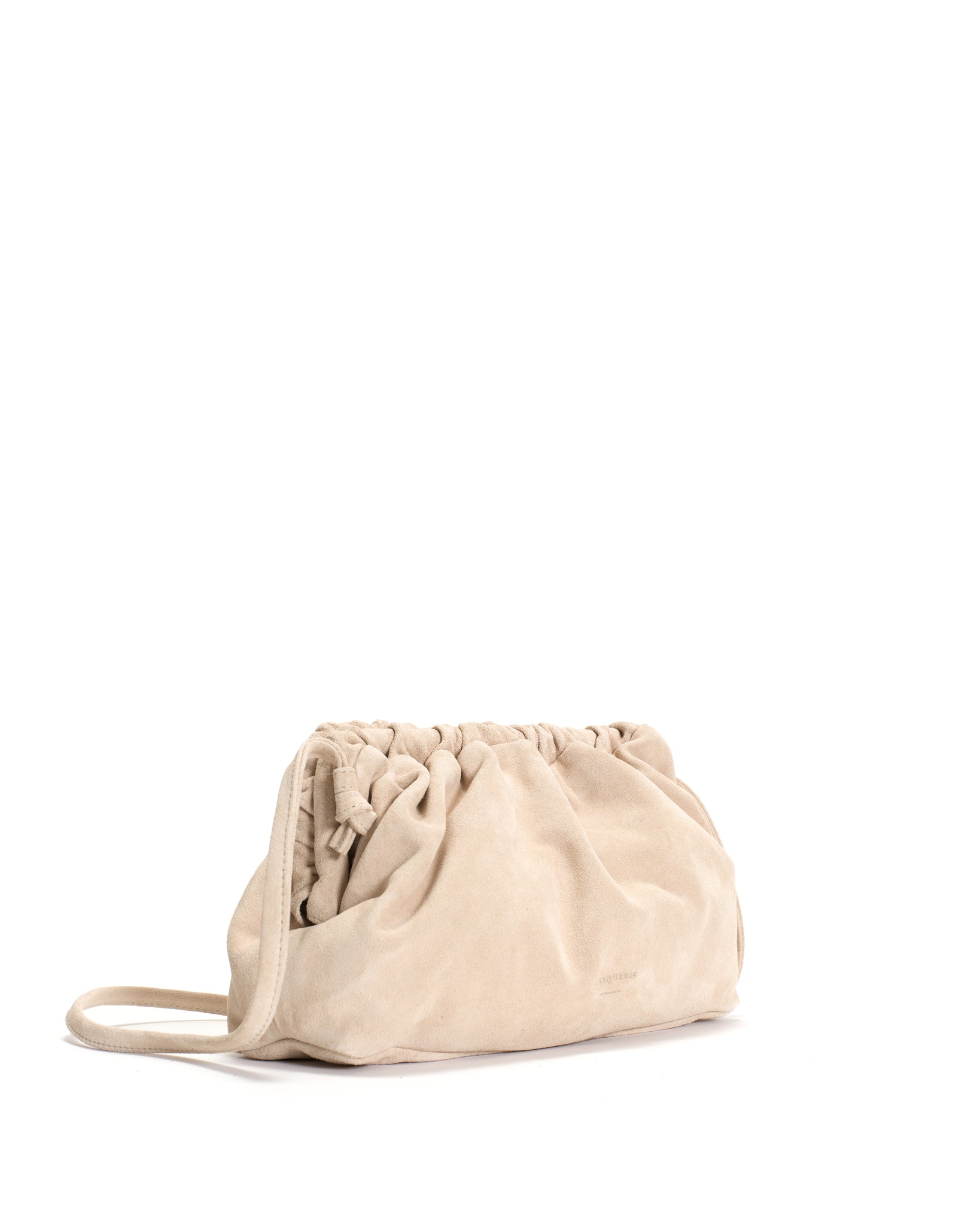 Hally grand cloud bag Calf suede Vanilla cream - Anonymous Copenhagen