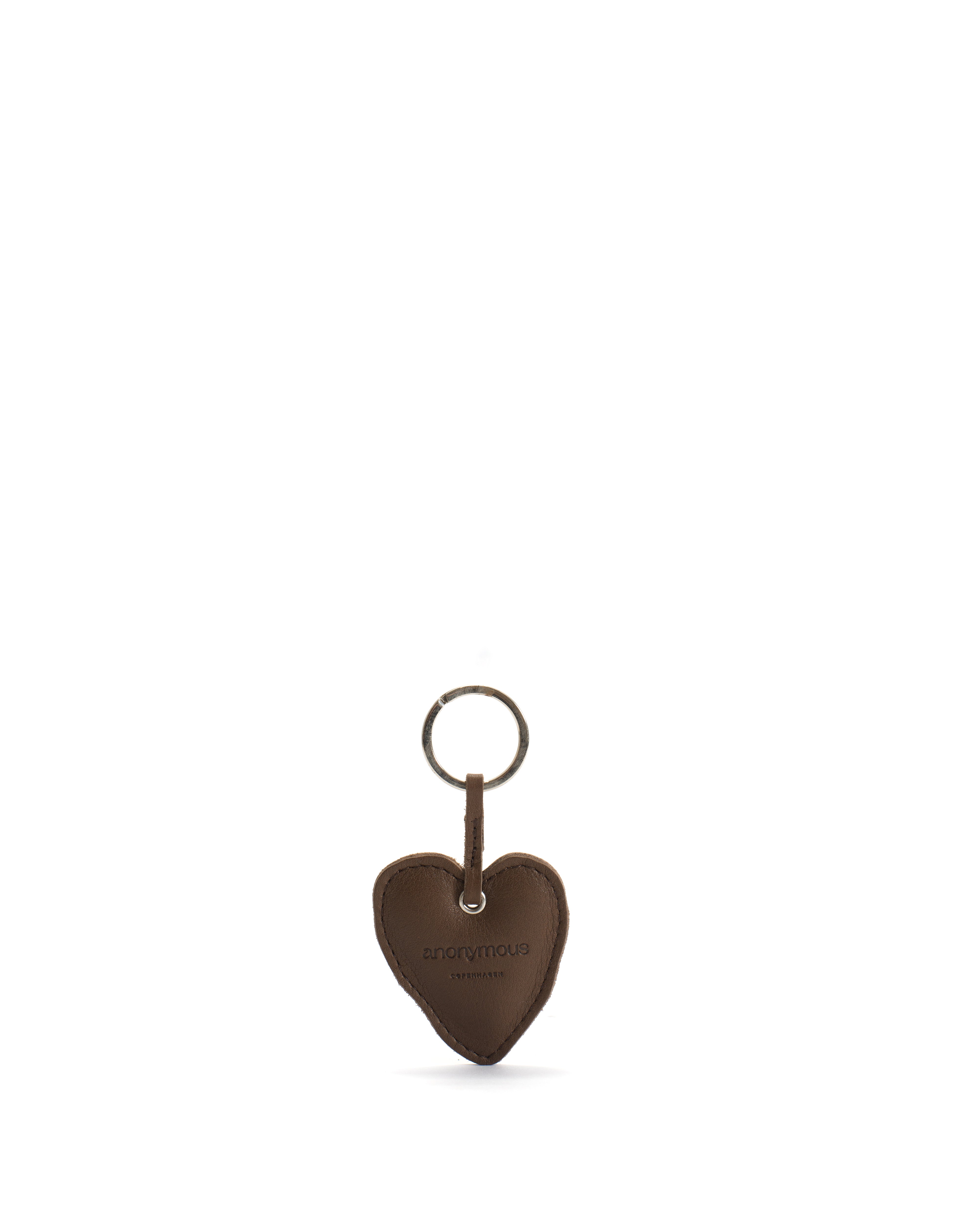 Keyring Soft calf Dark taupe