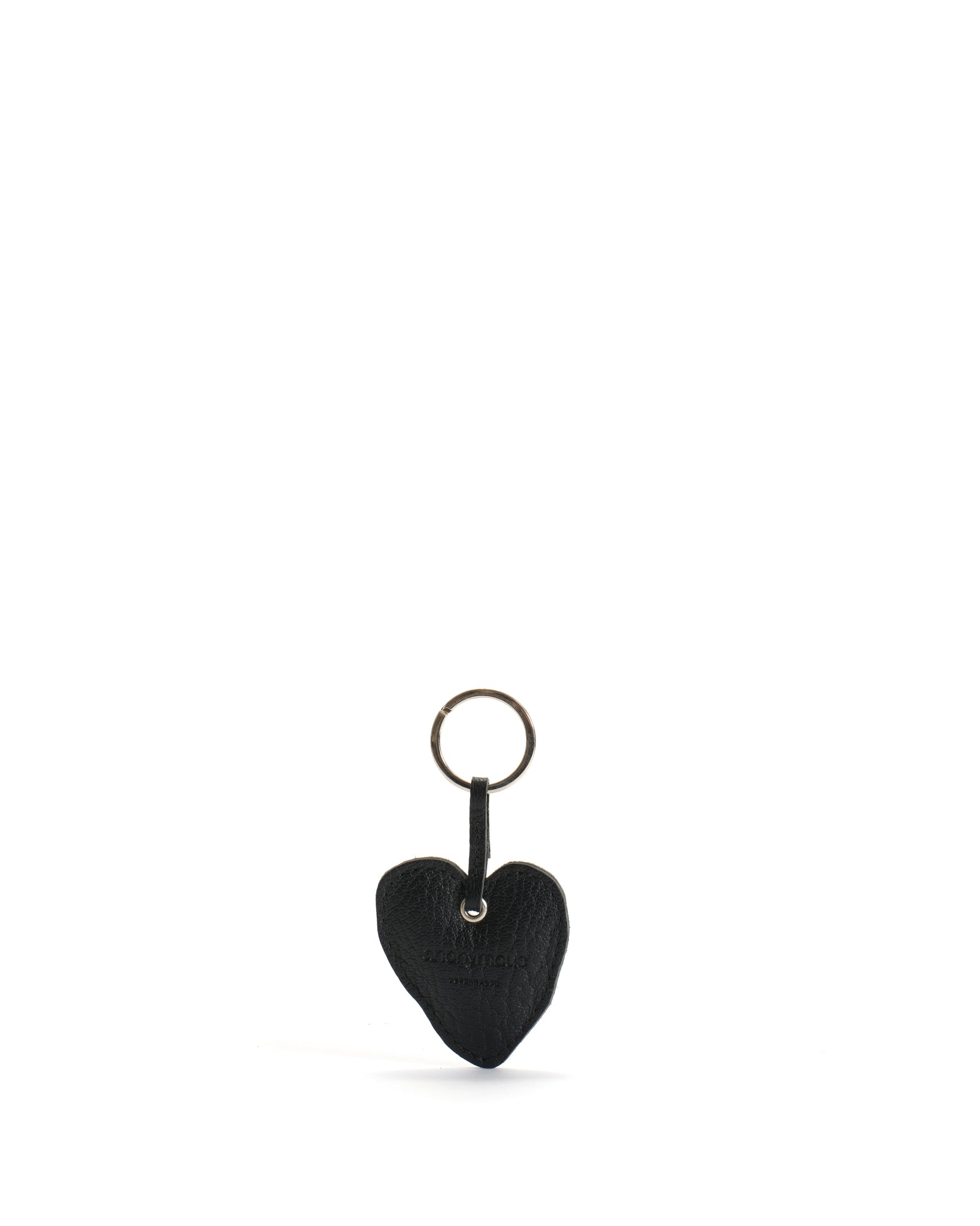 Keyring Grained chevre goat Black - Anonymous Copenhagen