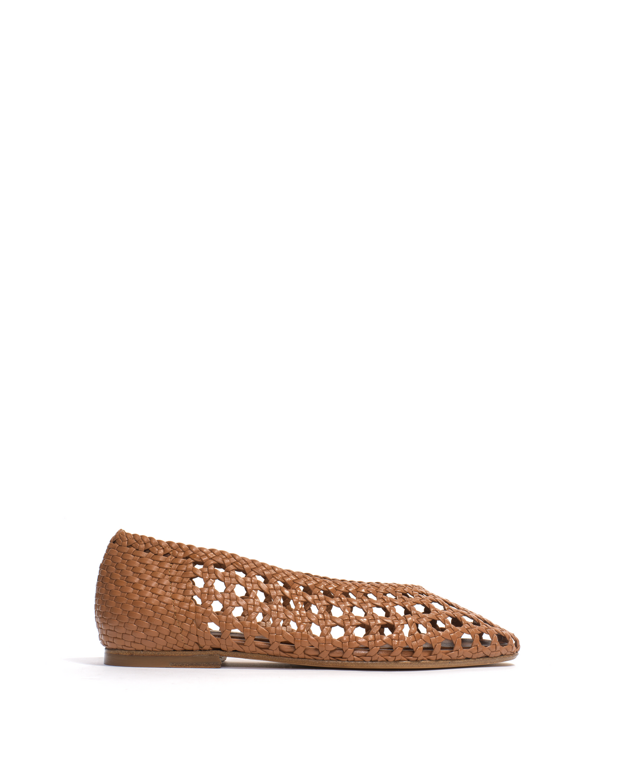 Sessi 10 hand-braided Hand-braided leather Caramel