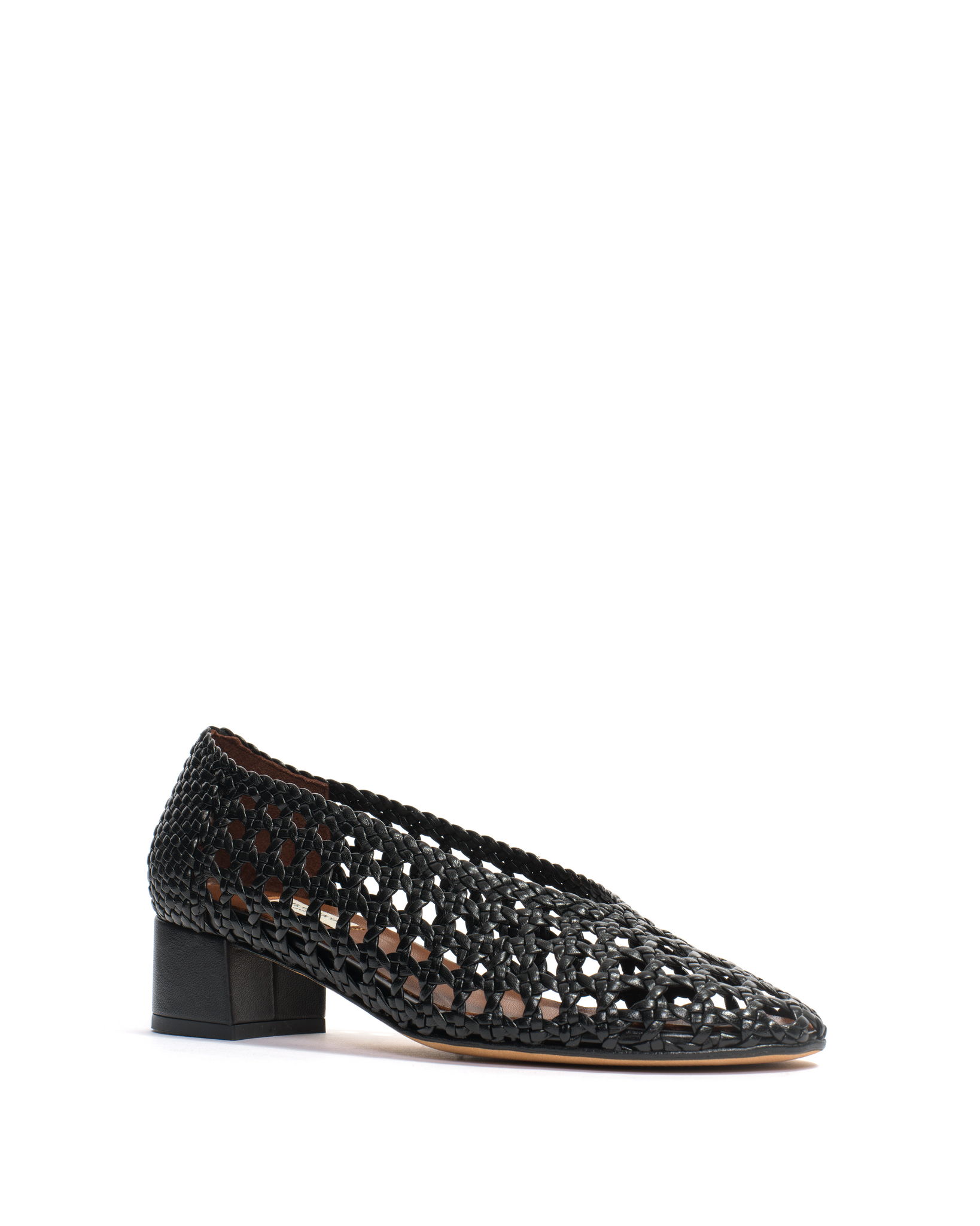 Sessi 40 Hand-braided leather Black - Anonymous Copenhagen