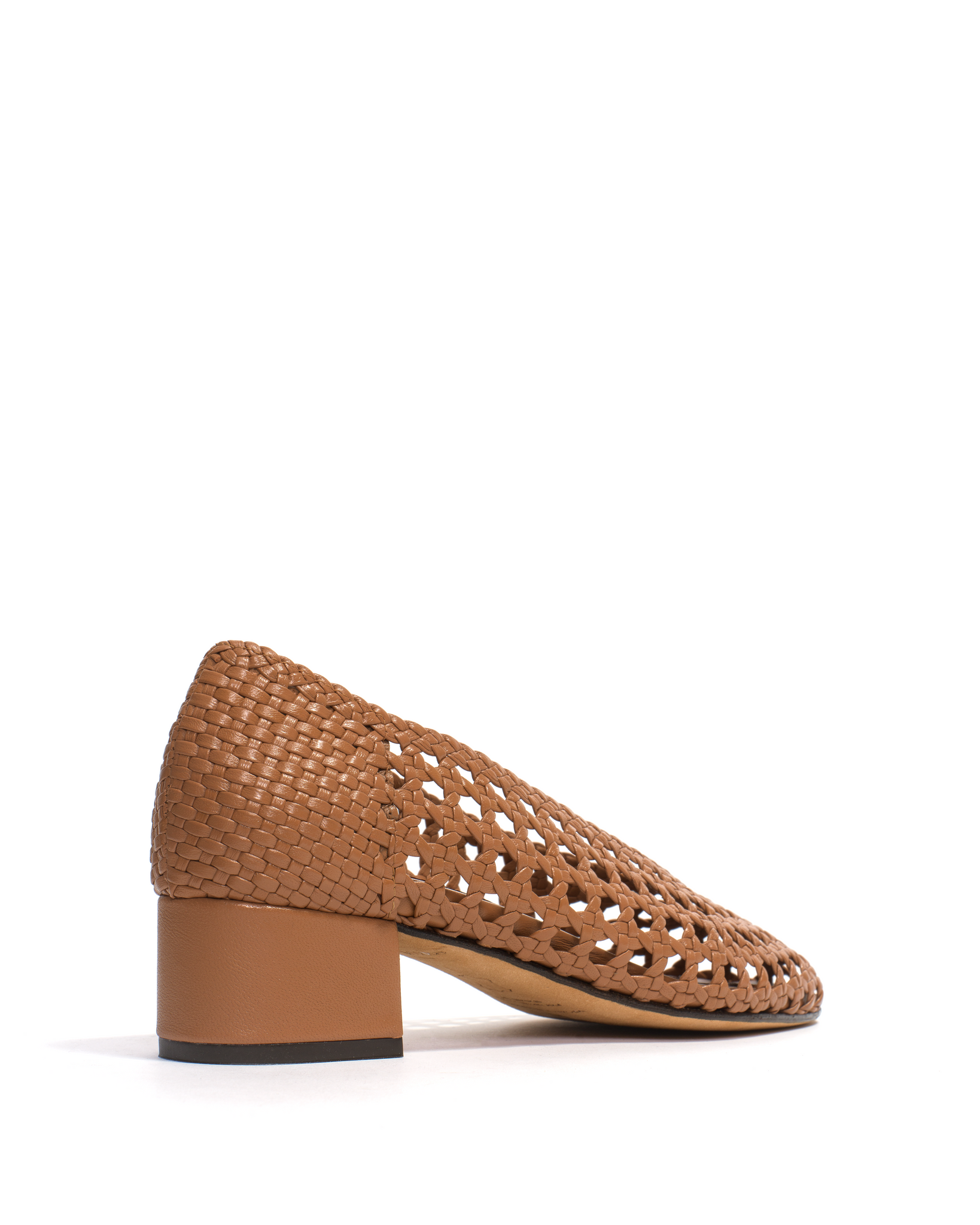 Sessi 40 Hand-braided leather Caramel - Anonymous Copenhagen