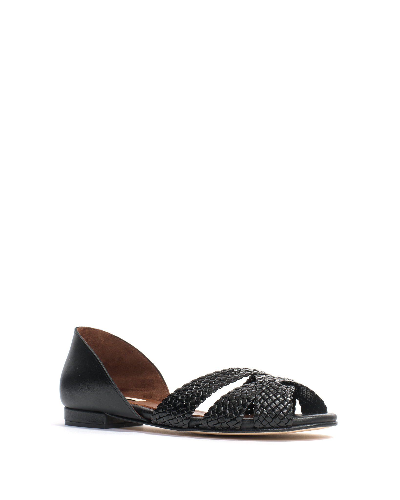 Sanni 20 hand-braided Hand-braided leather Black - Anonymous Copenhagen