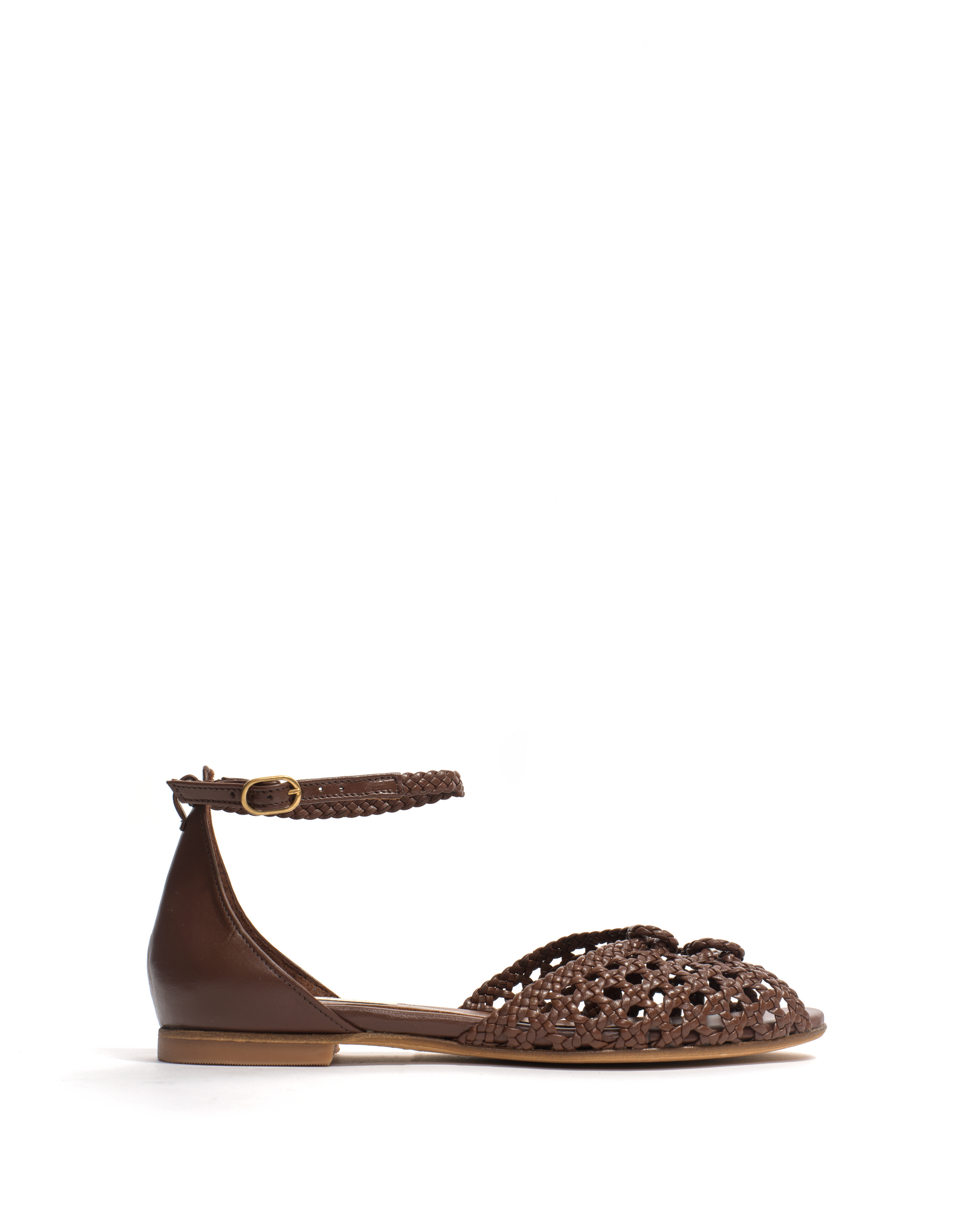 Lucy 10 Hand-braided leather Chocolate - Anonymous Copenhagen