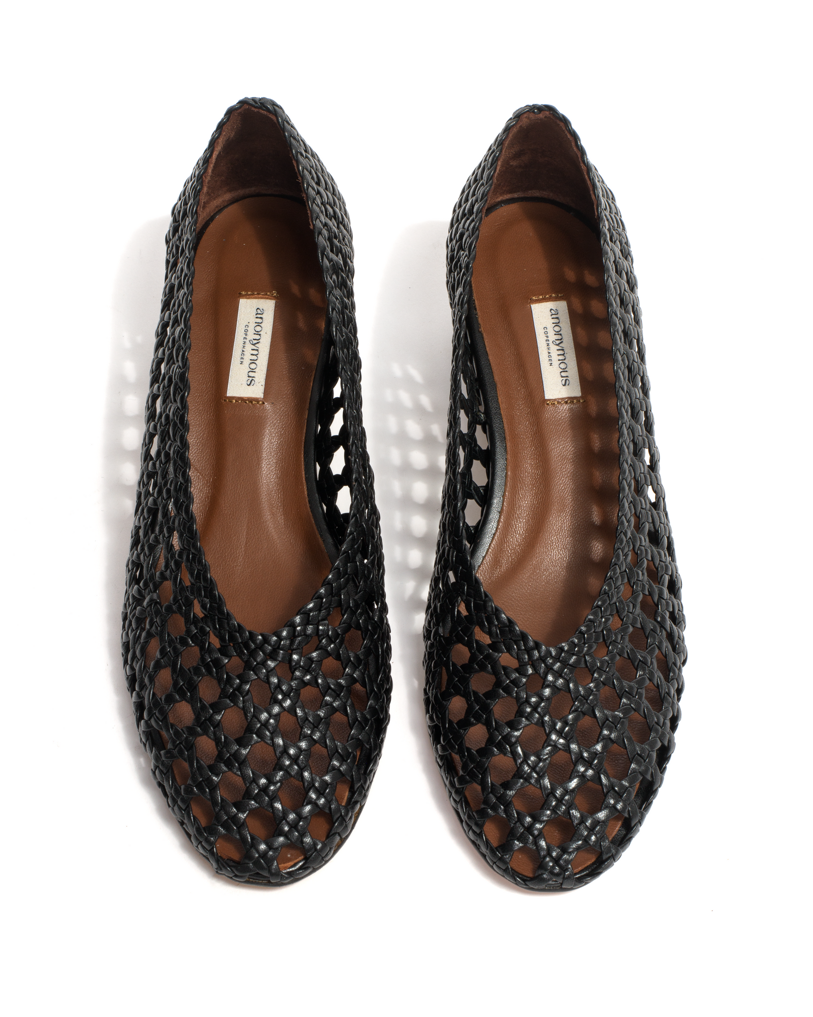 Sessi 40 Hand-braided leather Black - Anonymous Copenhagen