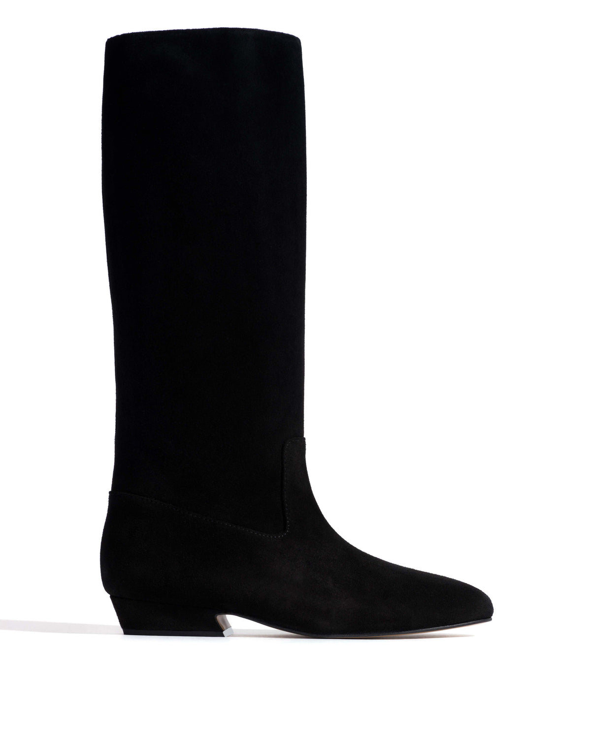Trina 25 Calf suede Black