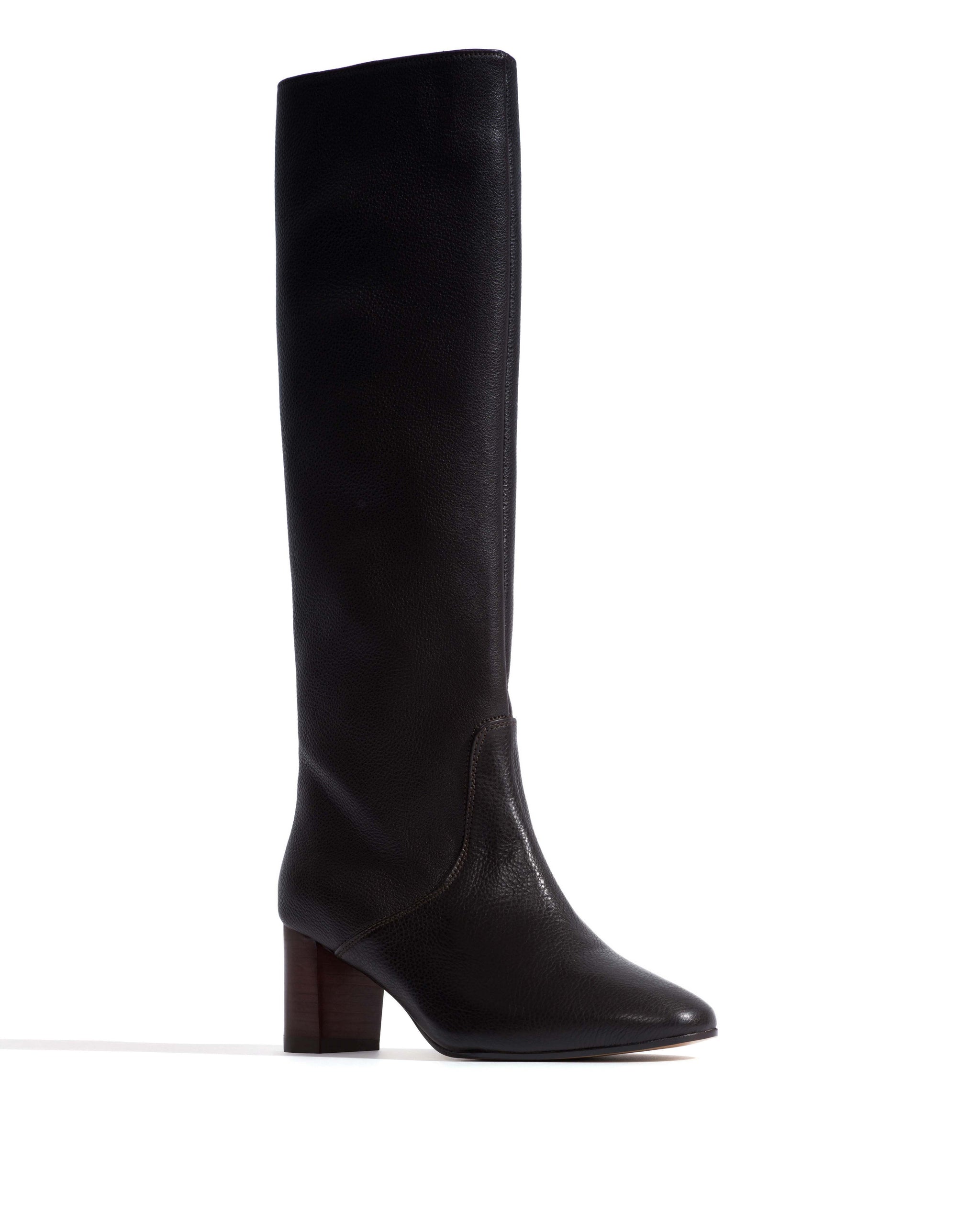 Henriette Natural grain soft calf Espresso brown