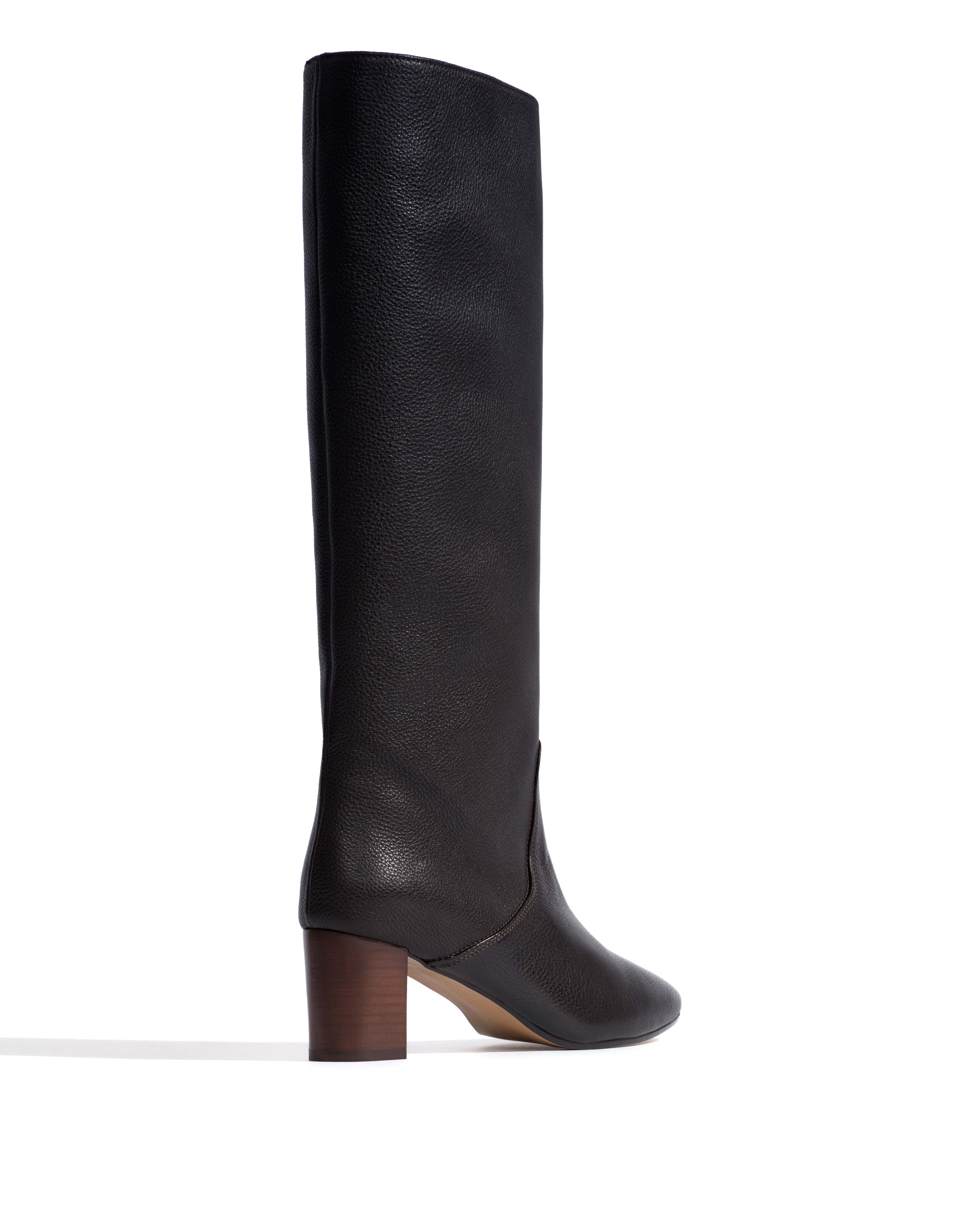 Henriette Natural grain soft calf Espresso brown