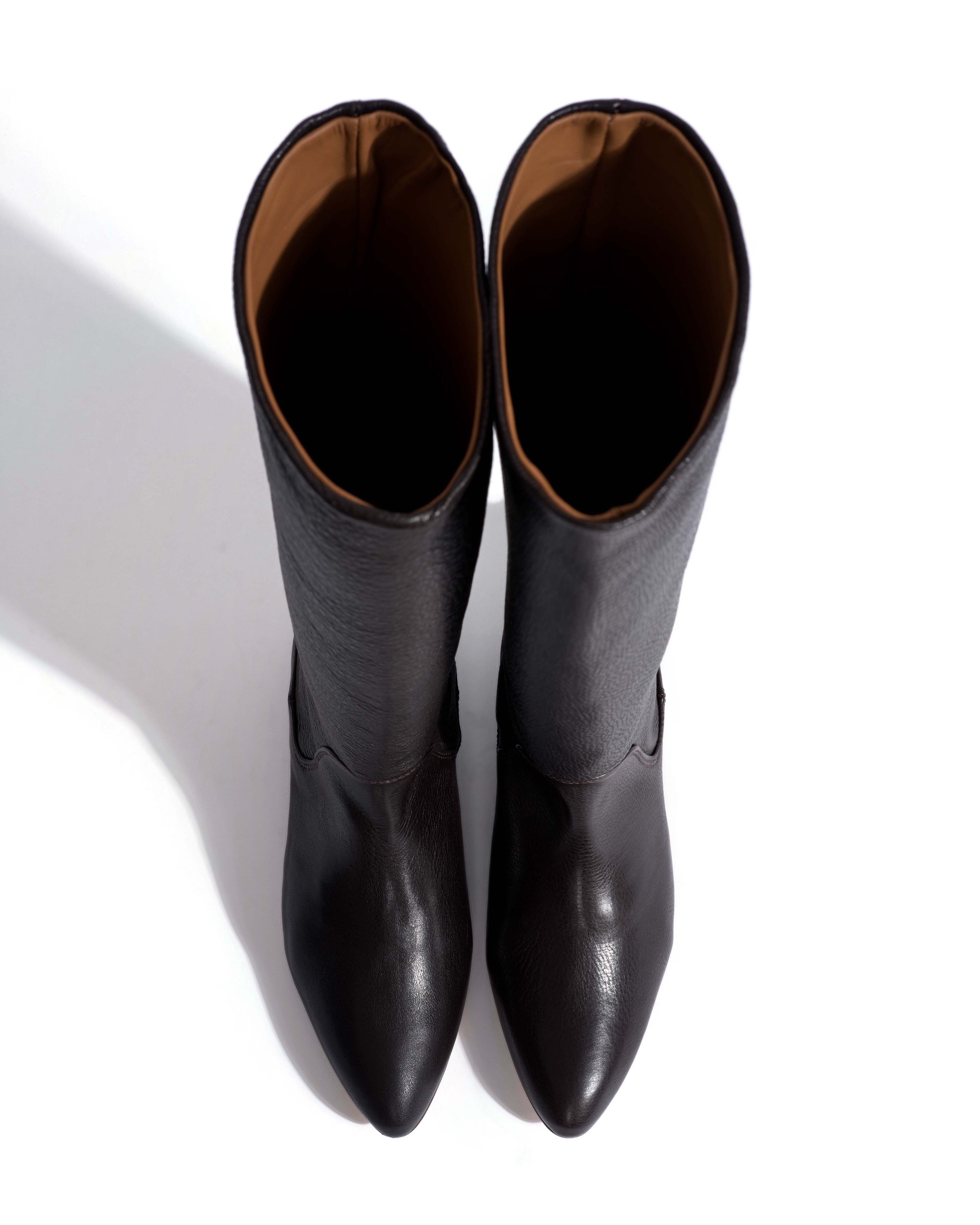 Valle 20 Natural grain soft calf Espresso brown