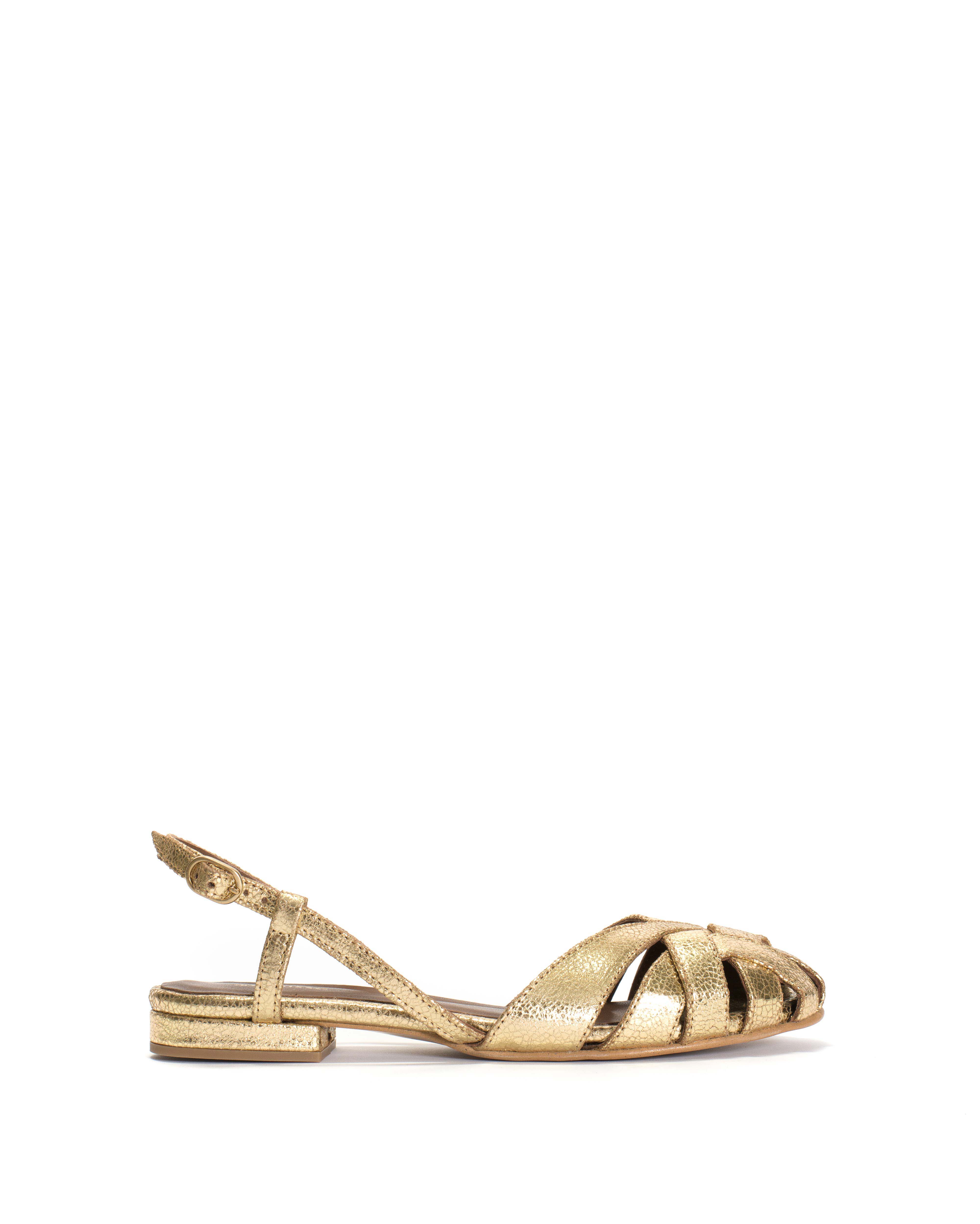 Banie 20 Crackled metallic goat