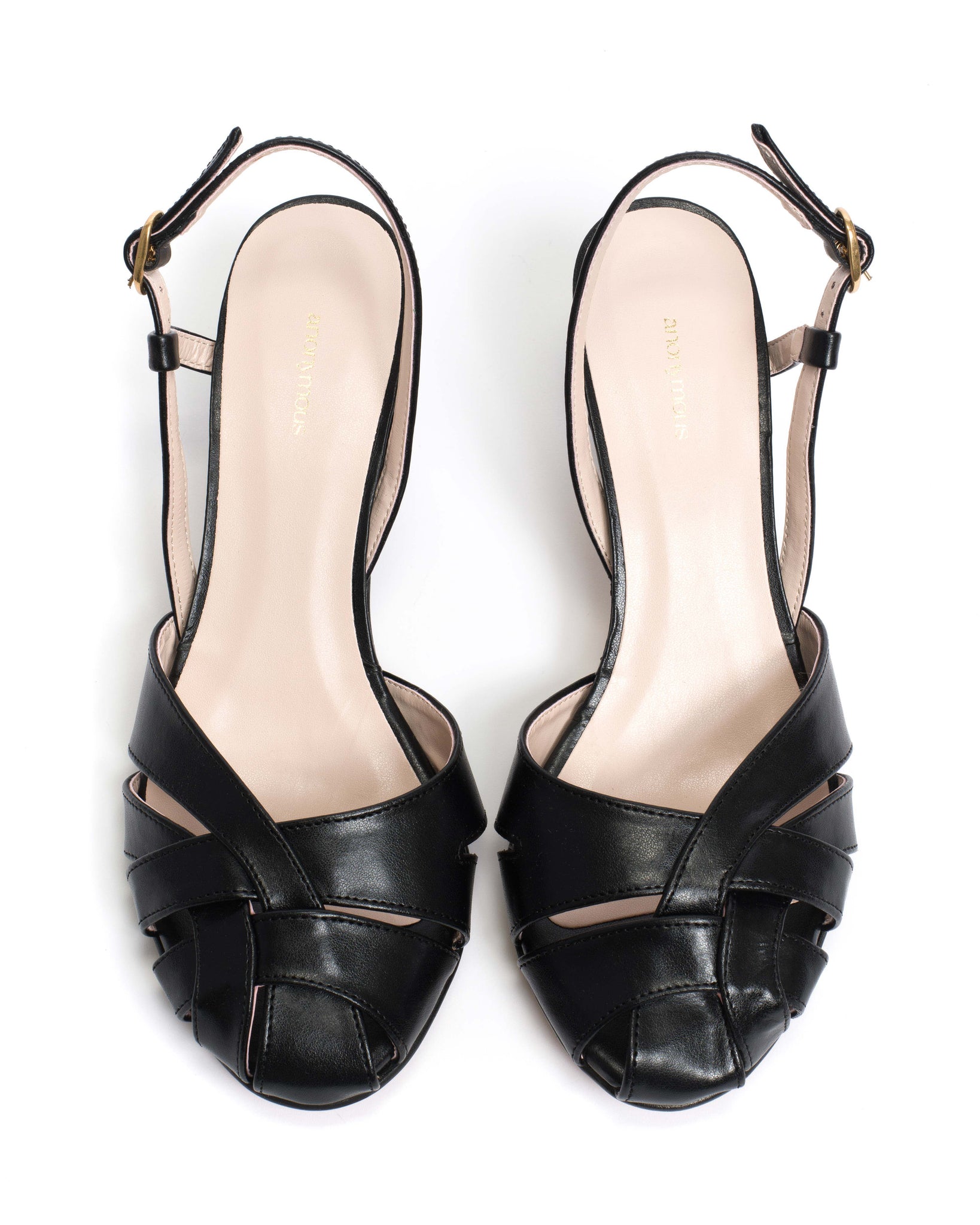 Banie 50 stiletto Soft vegan Black - Anonymous Copenhagen