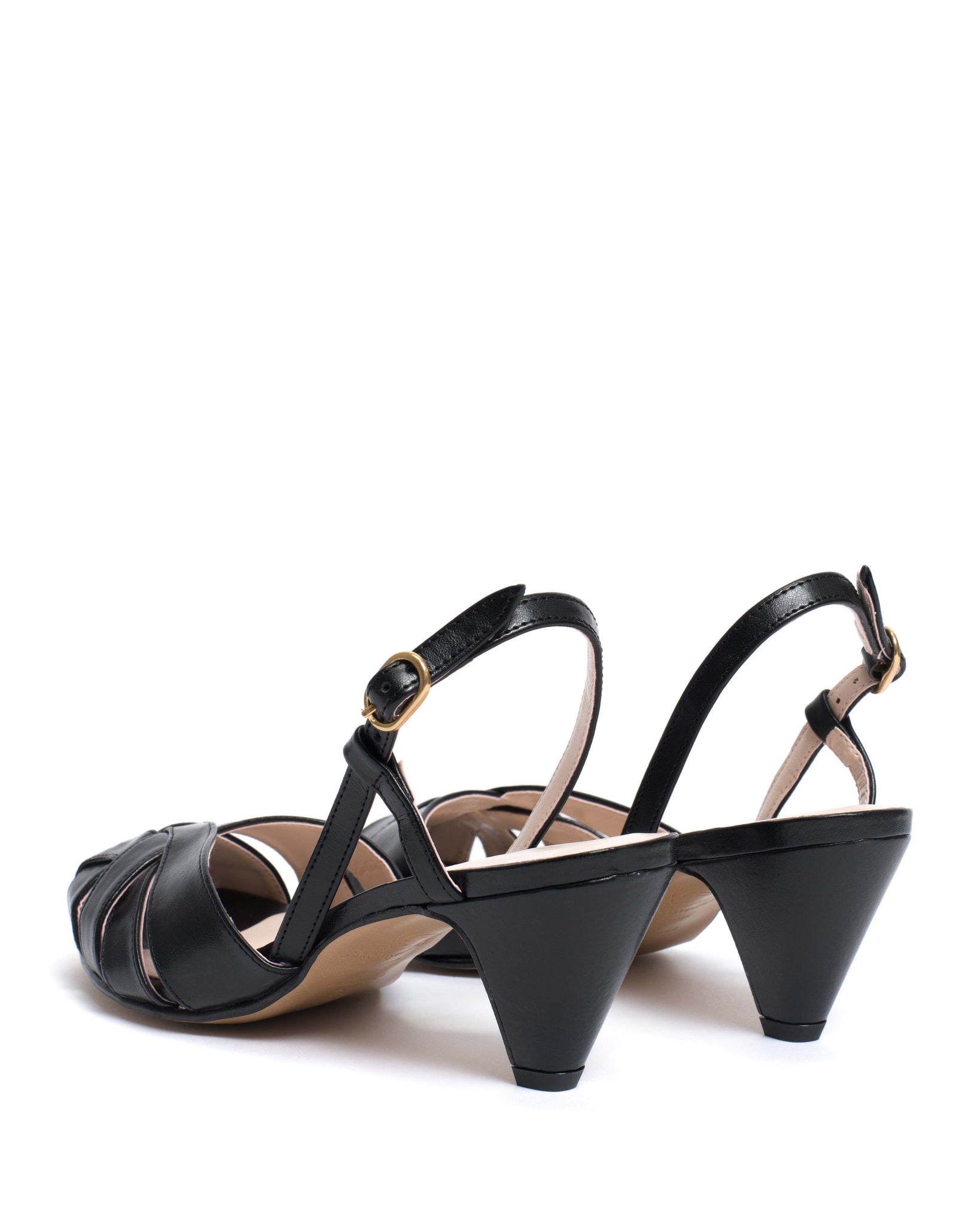 Banie 50 stiletto Soft vegan Black - Anonymous Copenhagen