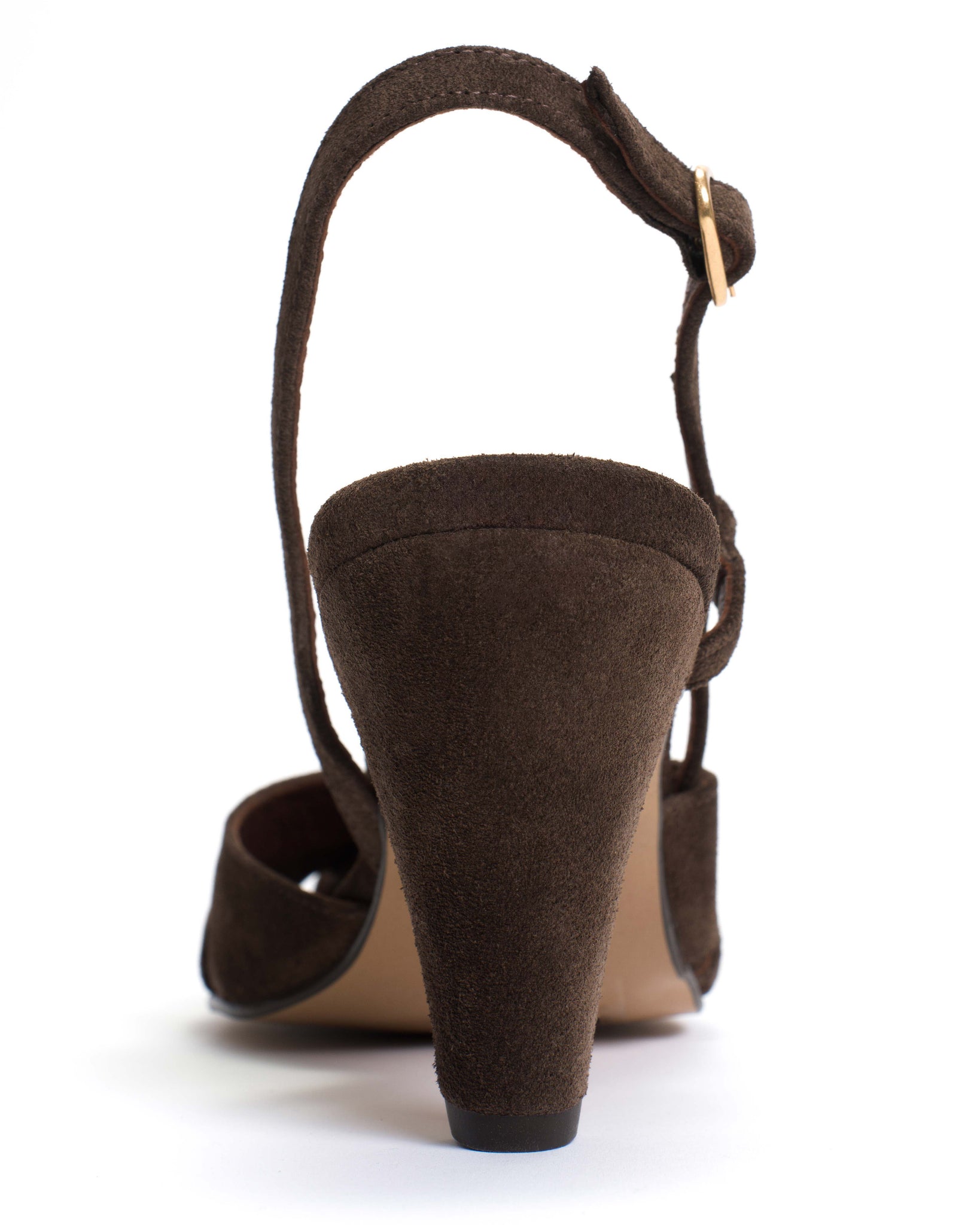Banie 75 Calf suede Coffee brown - Anonymous Copenhagen