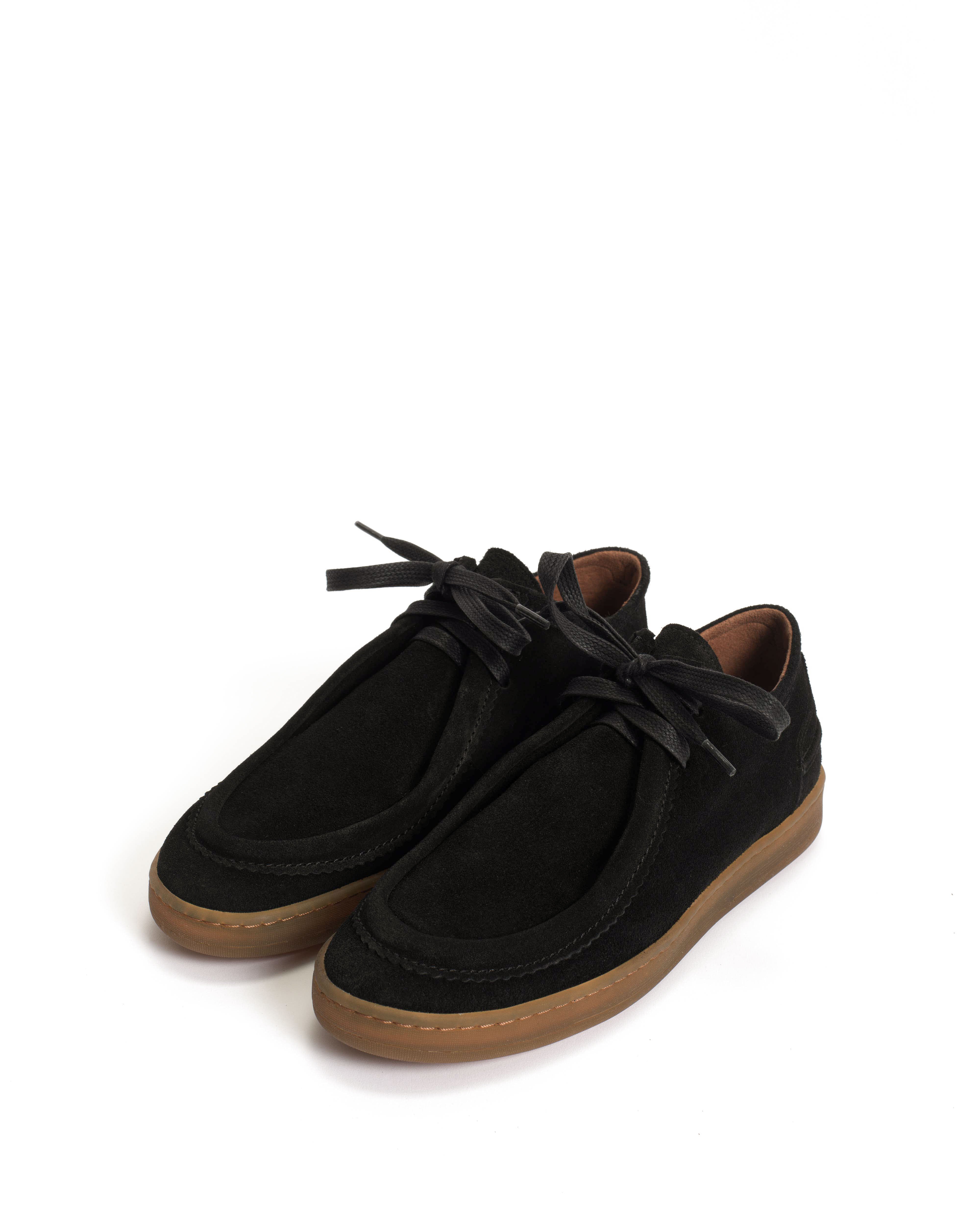 Chez hevea sport Calf suede Black