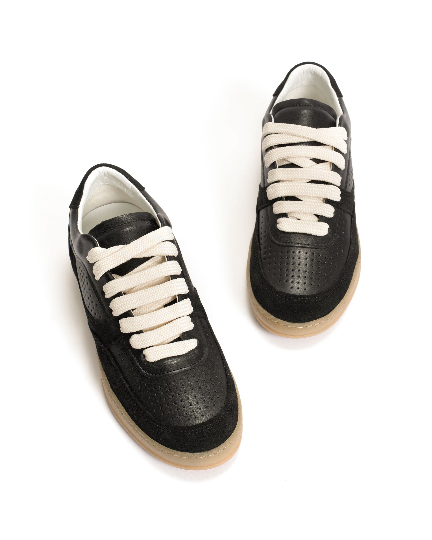 Elevate Calf suede & sleek leather leather Black - Anonymous Copenhagen