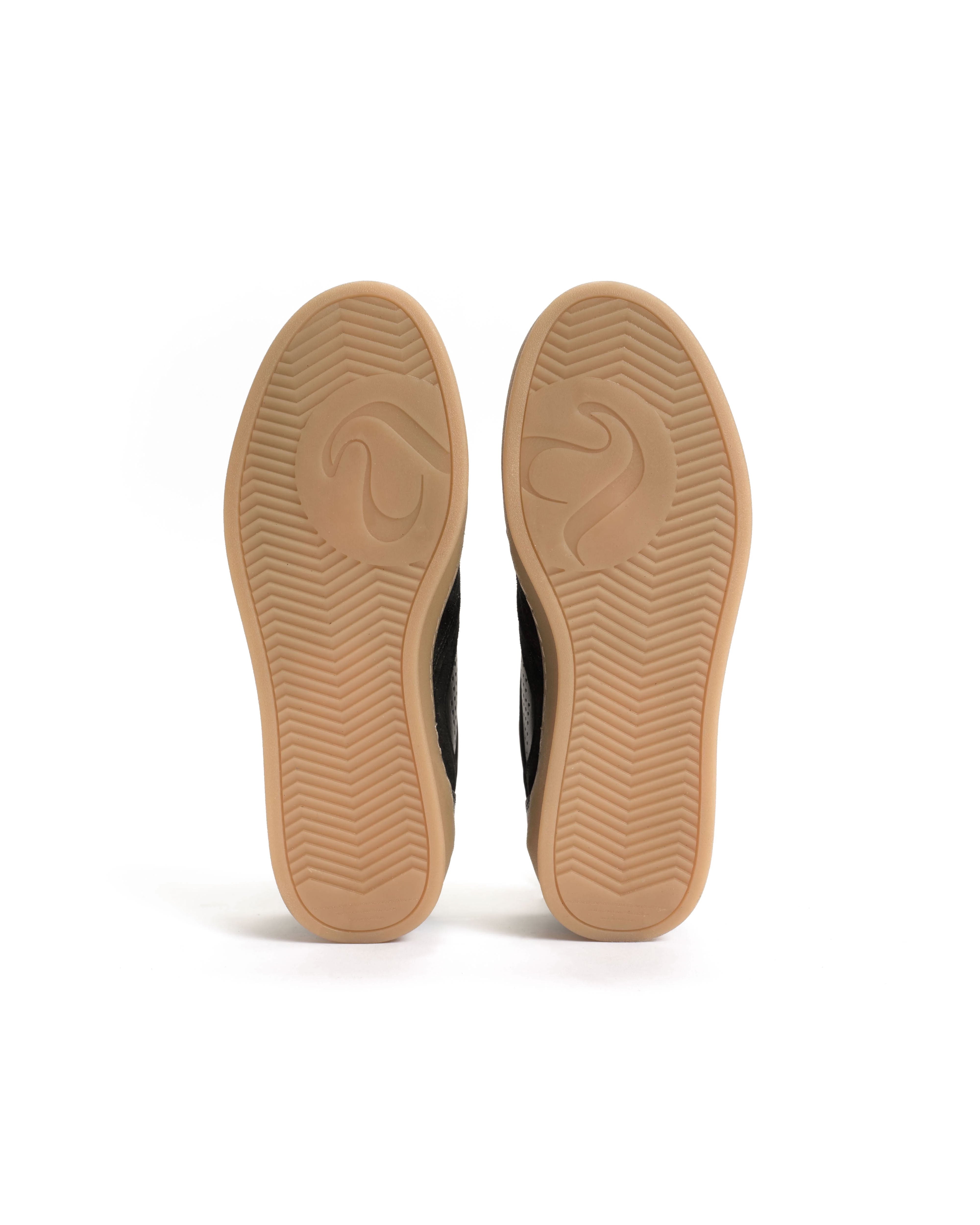 Elevate Calf suede & sleek leather leather Black