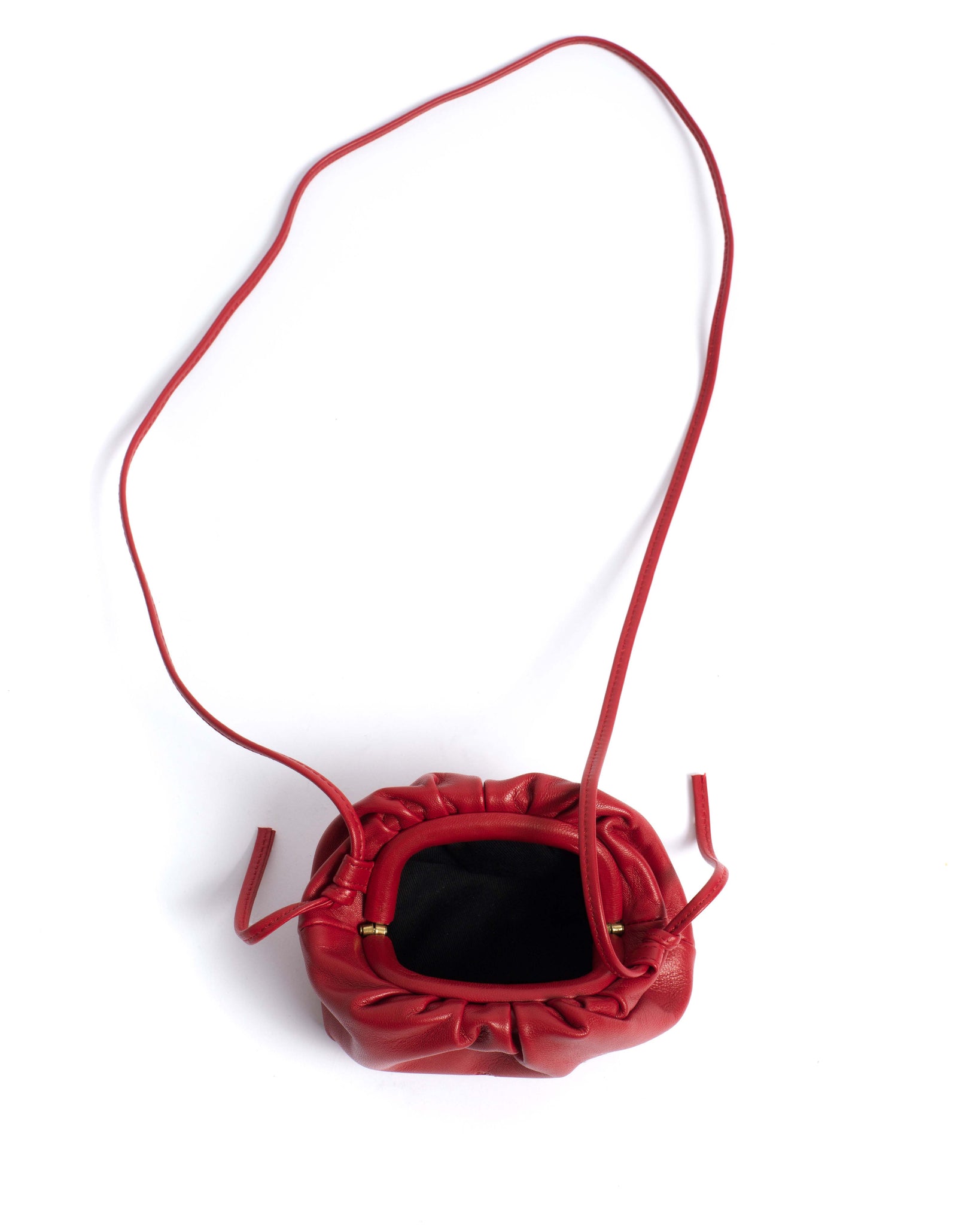 Enuice petite purse Silky lamb Ruby red - Anonymous Copenhagen