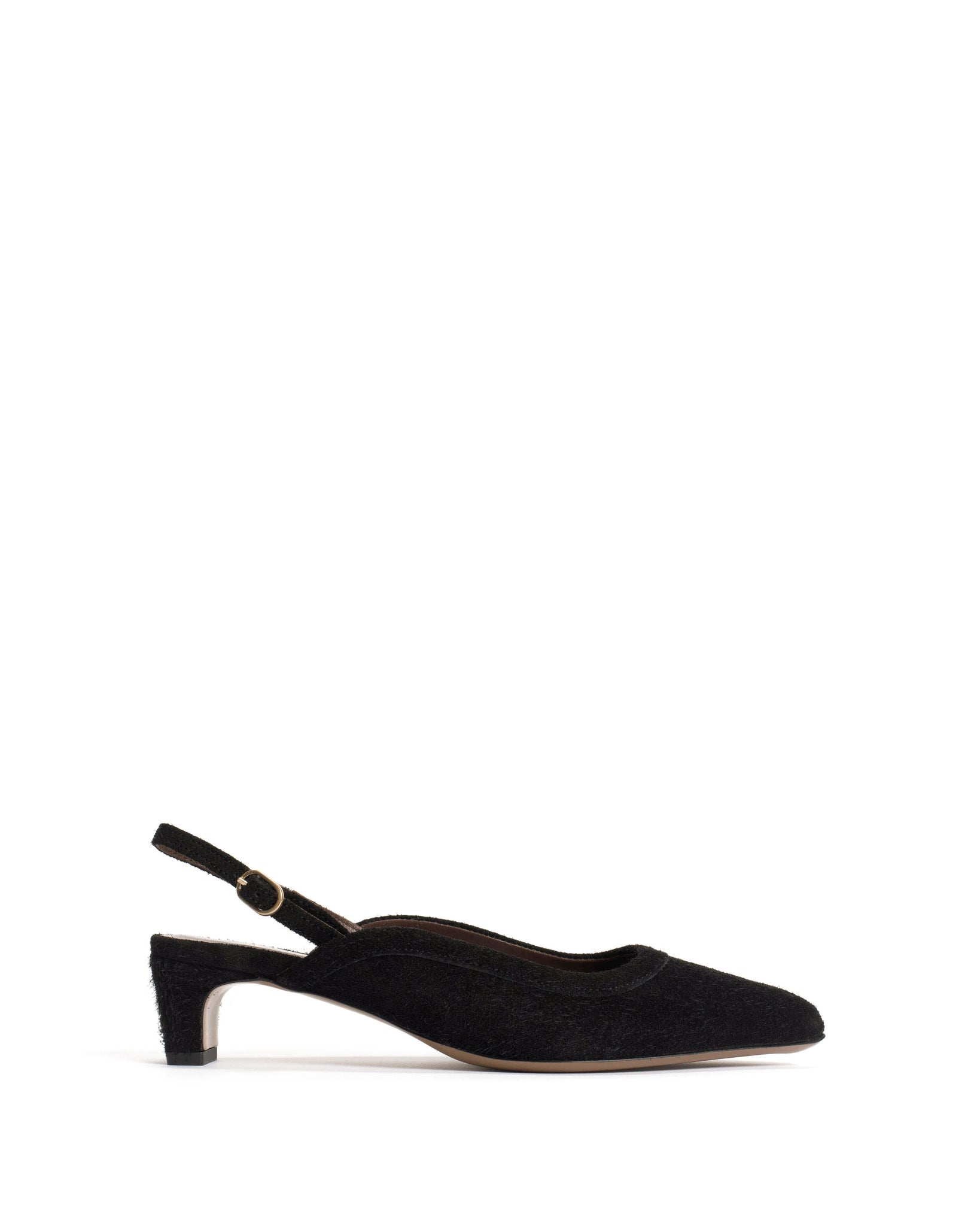Fanny 40 Plushed calf suede Black - Anonymous Copenhagen