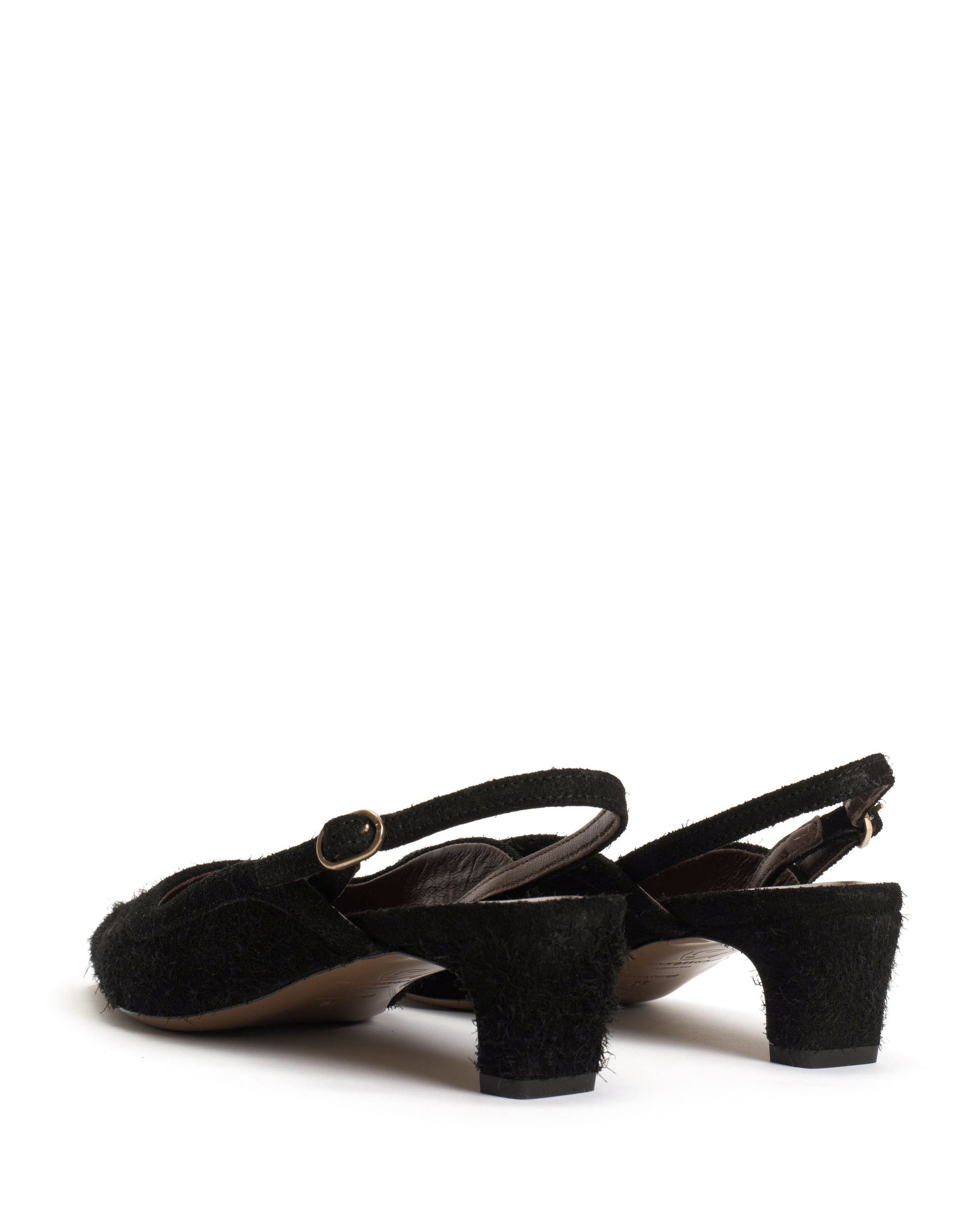 Fanny 40 Plushed calf suede Black - Anonymous Copenhagen