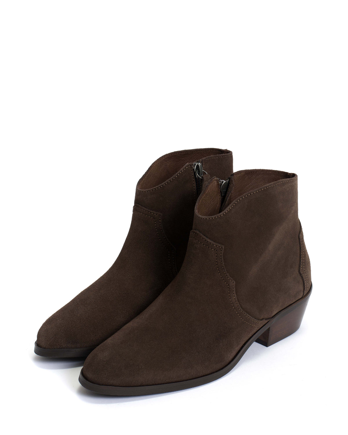 Fiona 35 Calf suede Coffee brown