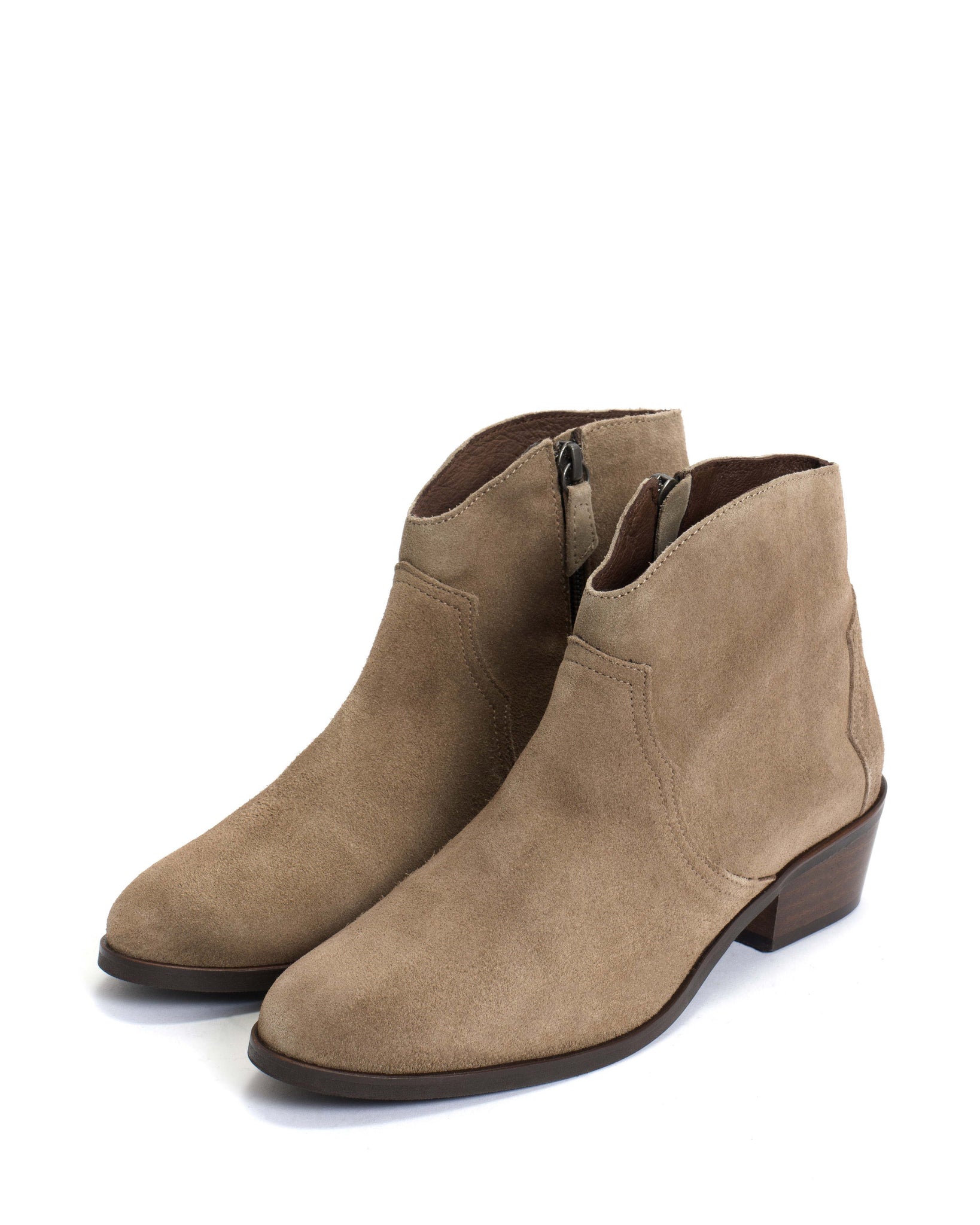 Fiona 35 Calf Suede Mushroom - Anonymous Copenhagen
