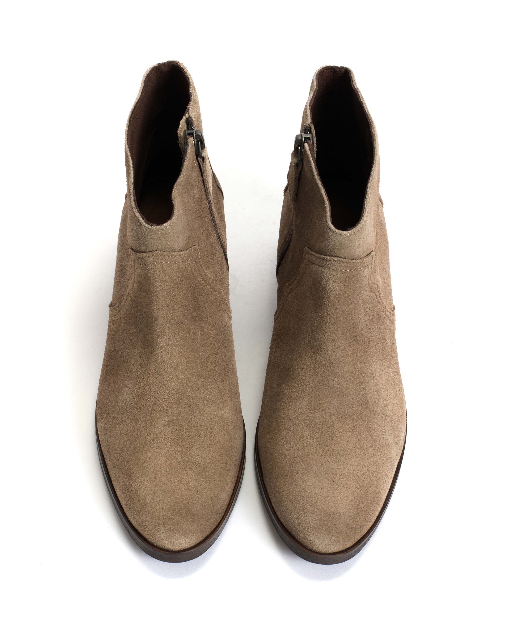 Fiona 35 Calf Suede Mushroom - Anonymous Copenhagen