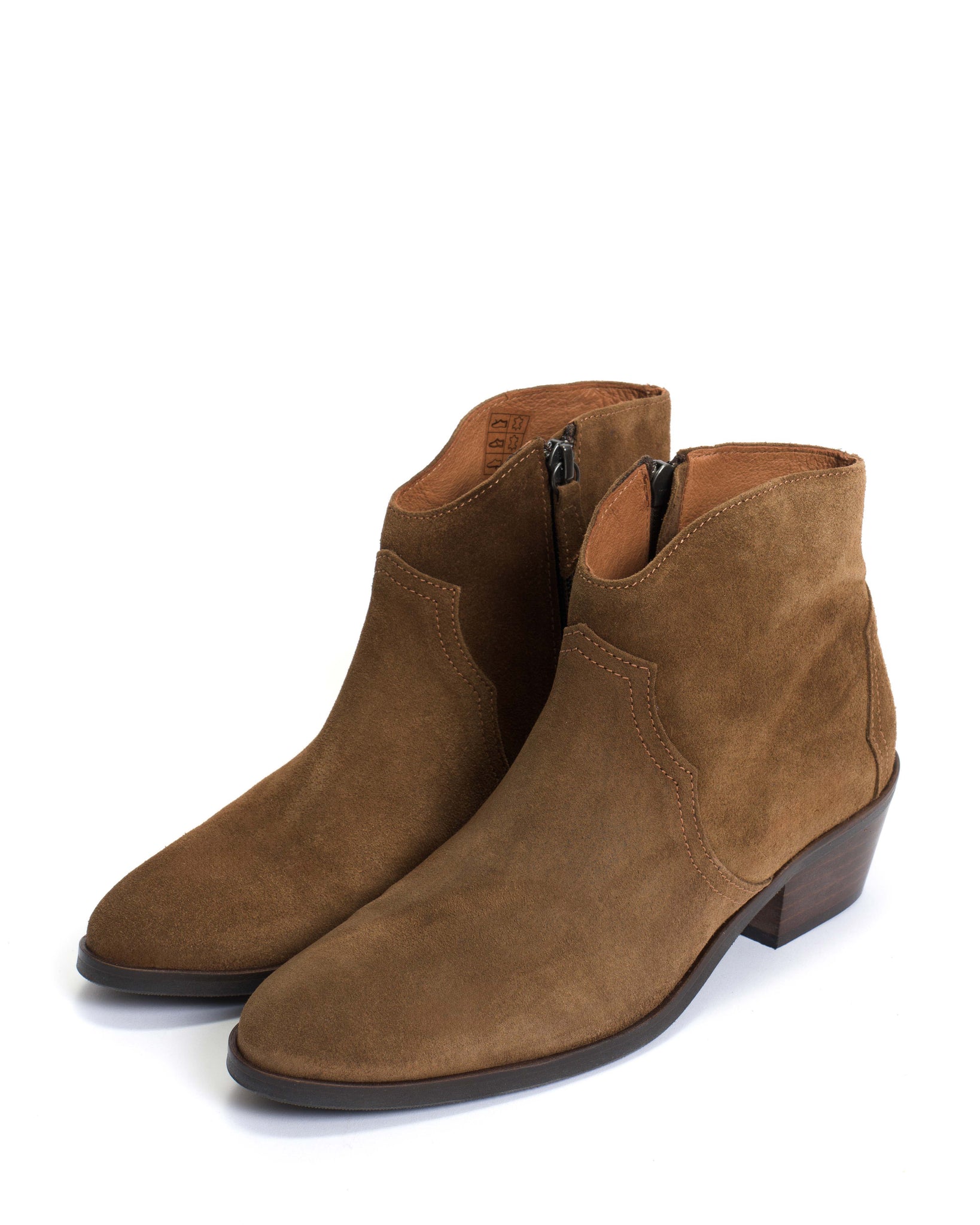 Fiona 35 Calf suede Cinnamon - Anonymous Copenhagen