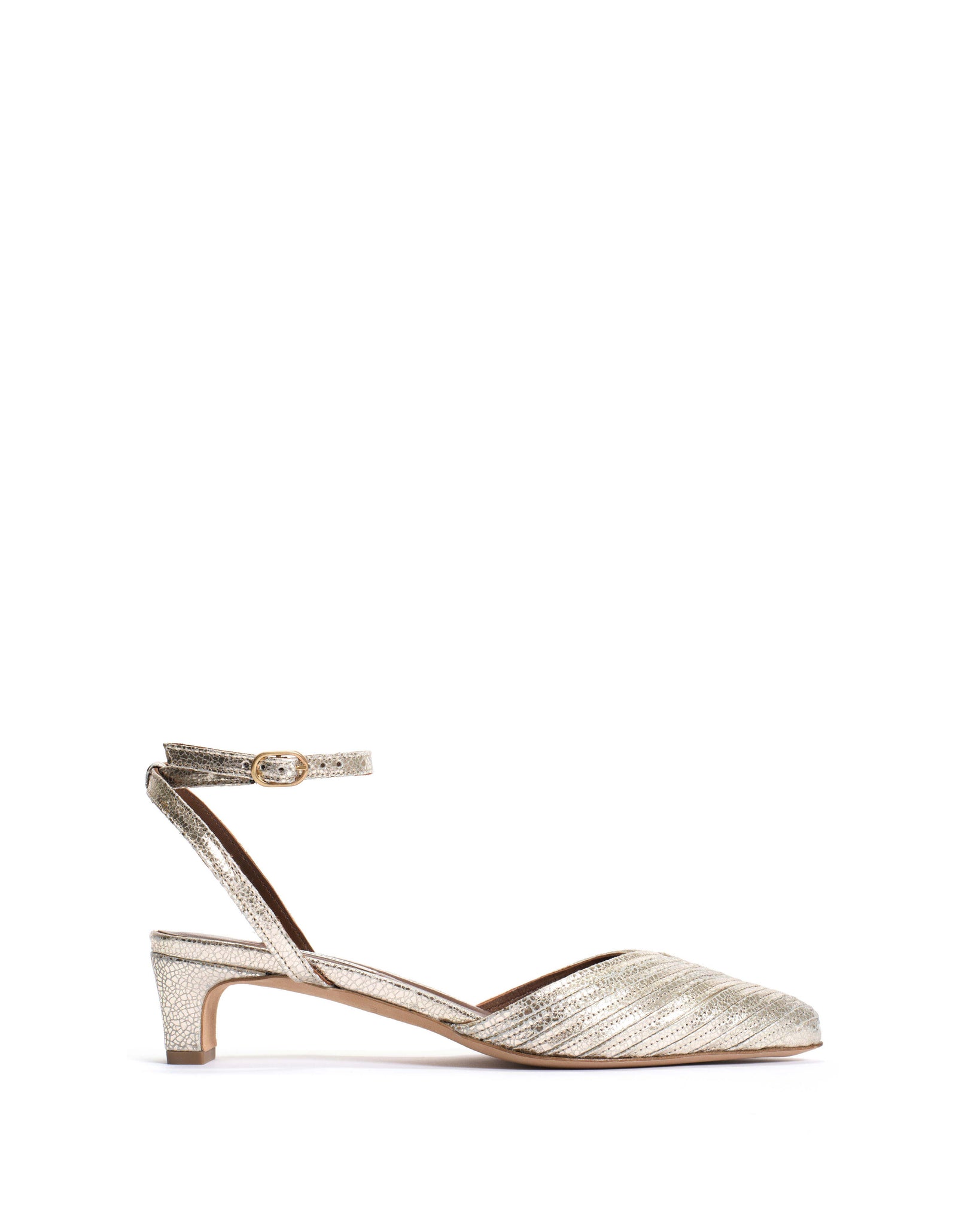 Givia 40 Crackled metallic goat Champagne - Anonymous Copenhagen