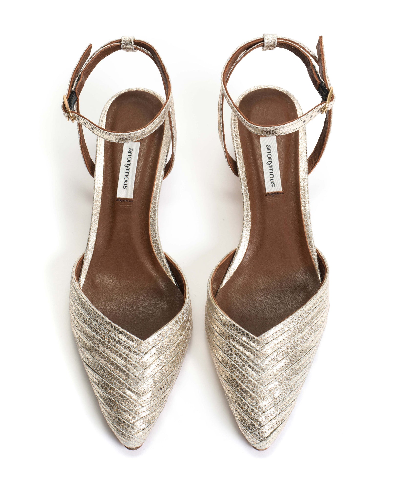 Givia 40 Crackled metallic goat Champagne - Anonymous Copenhagen