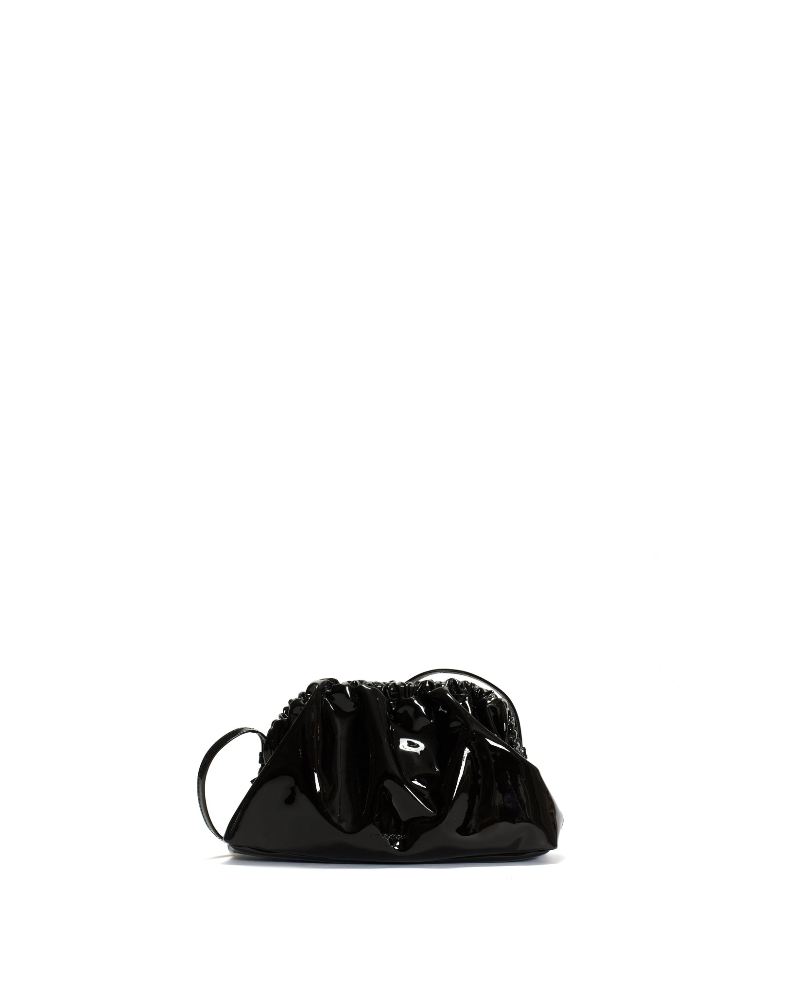 Hally petite cloud bag Polished soft calf Black - Anonymous Copenhagen