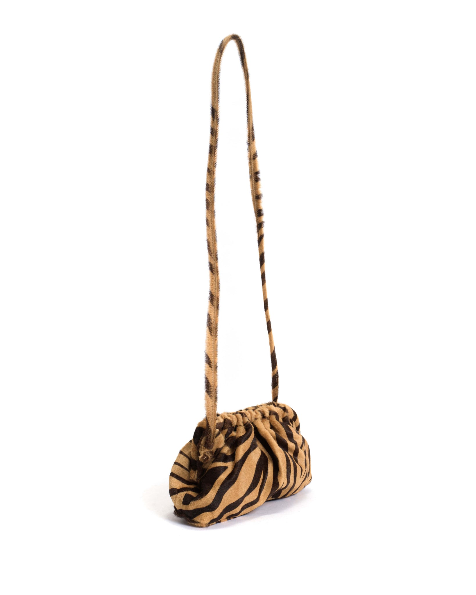 Hally grand cloud bag Calf hair Tiger - Anonymous Copenhagen