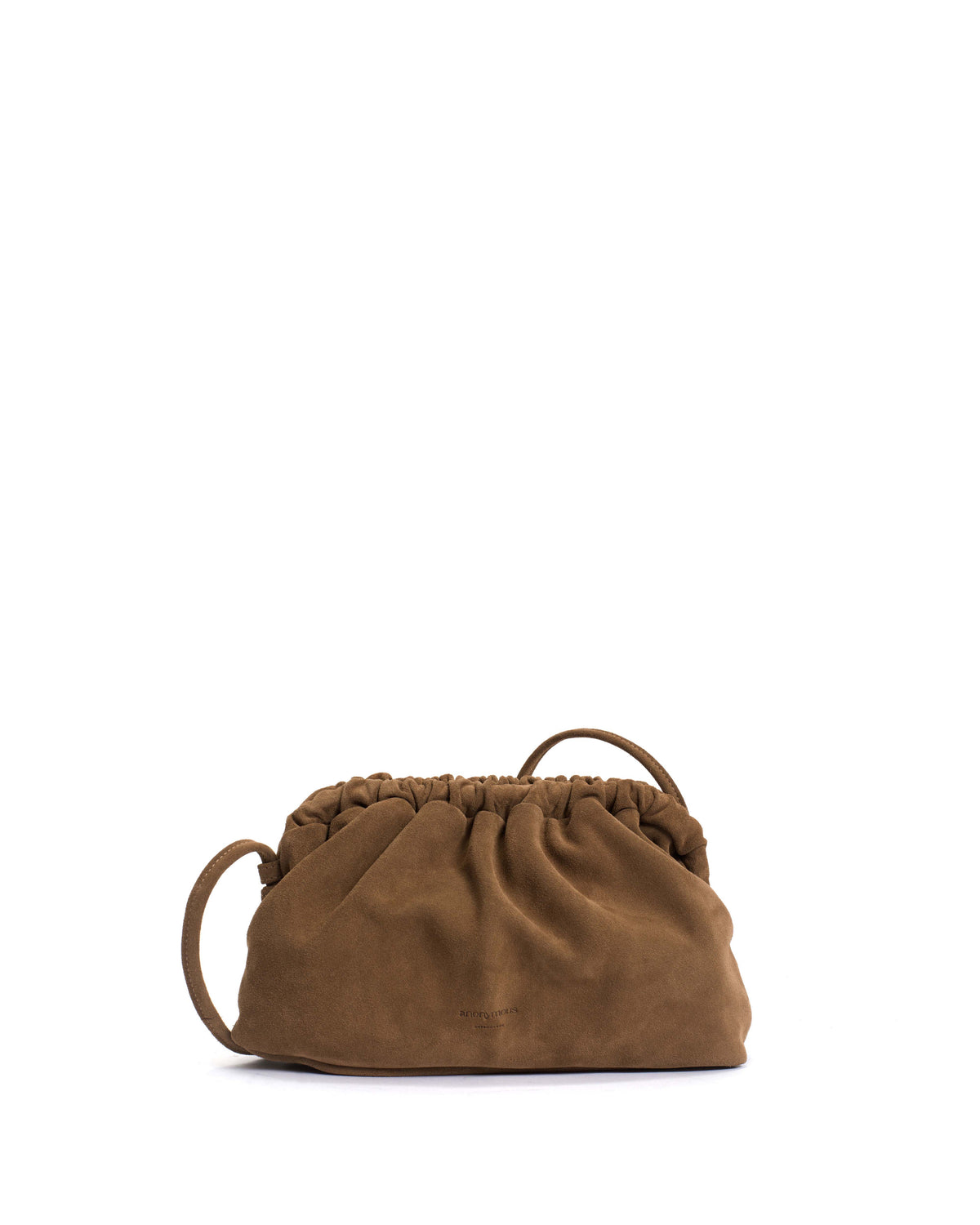 Hally classic cloud bag Calf suede Cinnamon