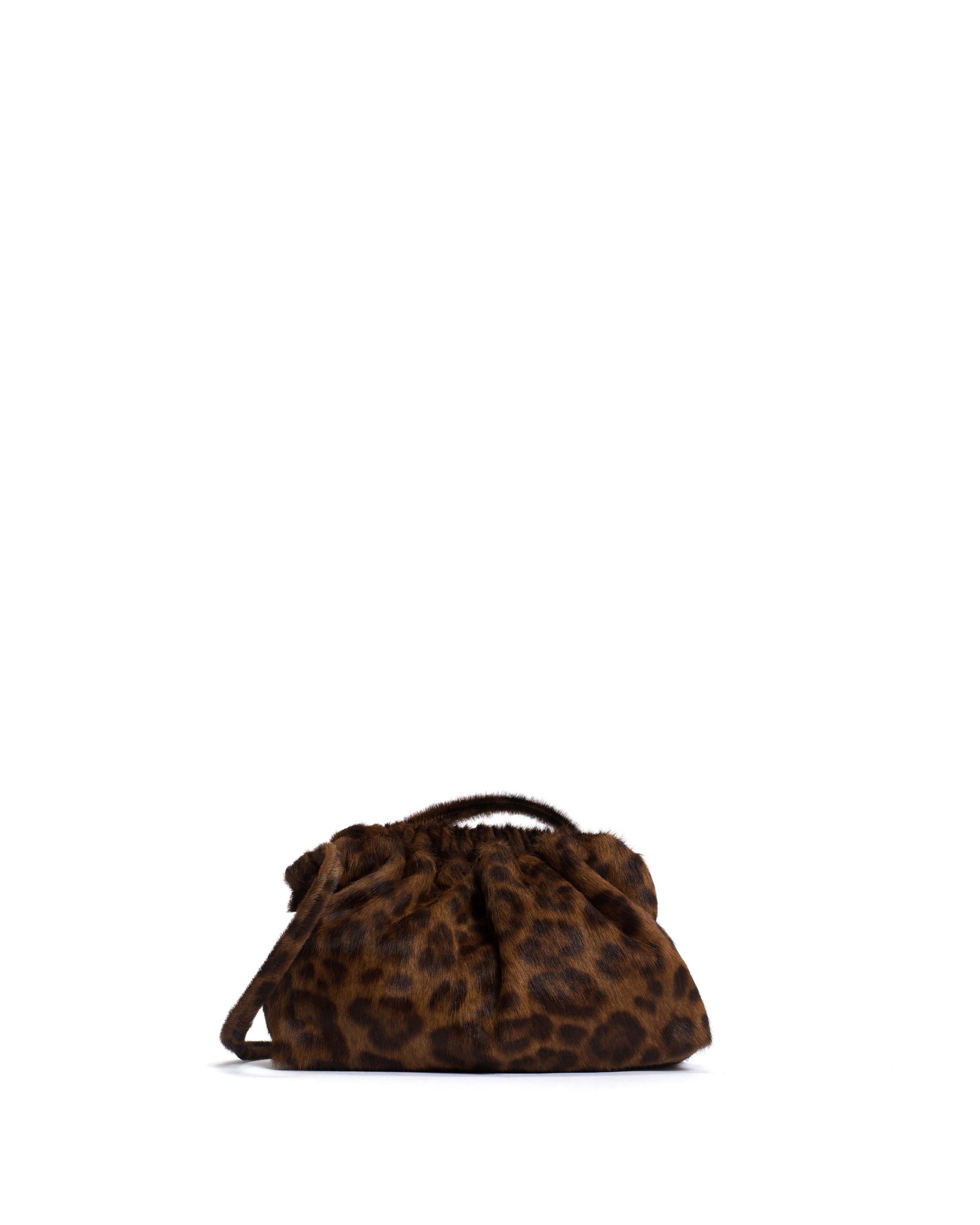 Hally petite cloud bag Calf hair Leopard - Anonymous Copenhagen